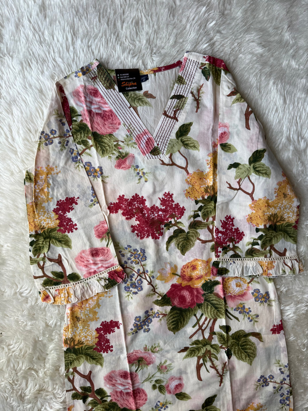 Pure Cotton  Co-ord Set