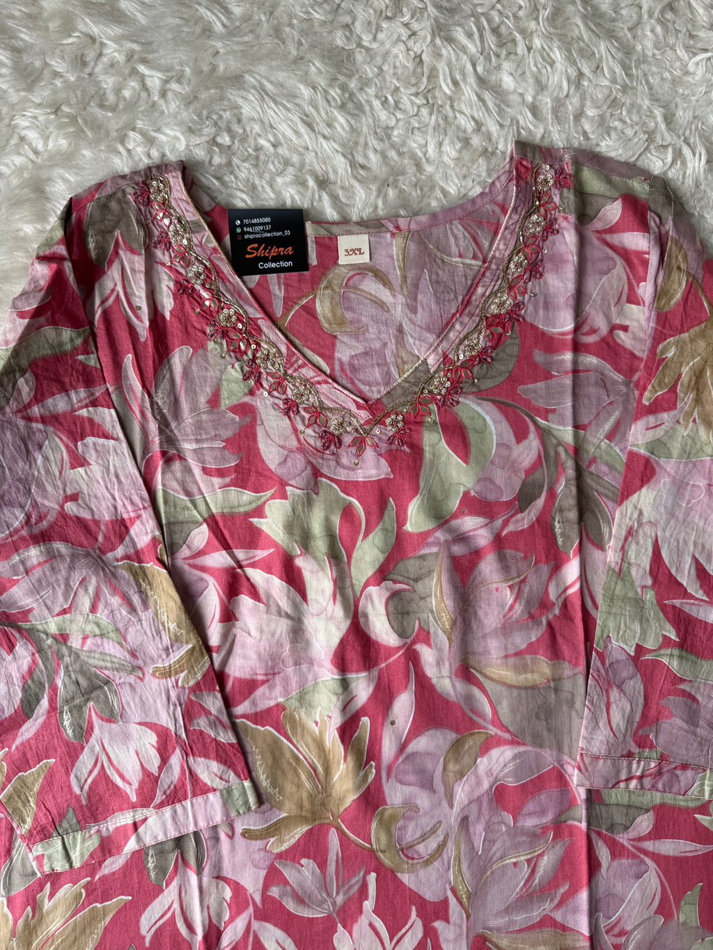 Premium Cotton Kurti Pant Dupatta Set