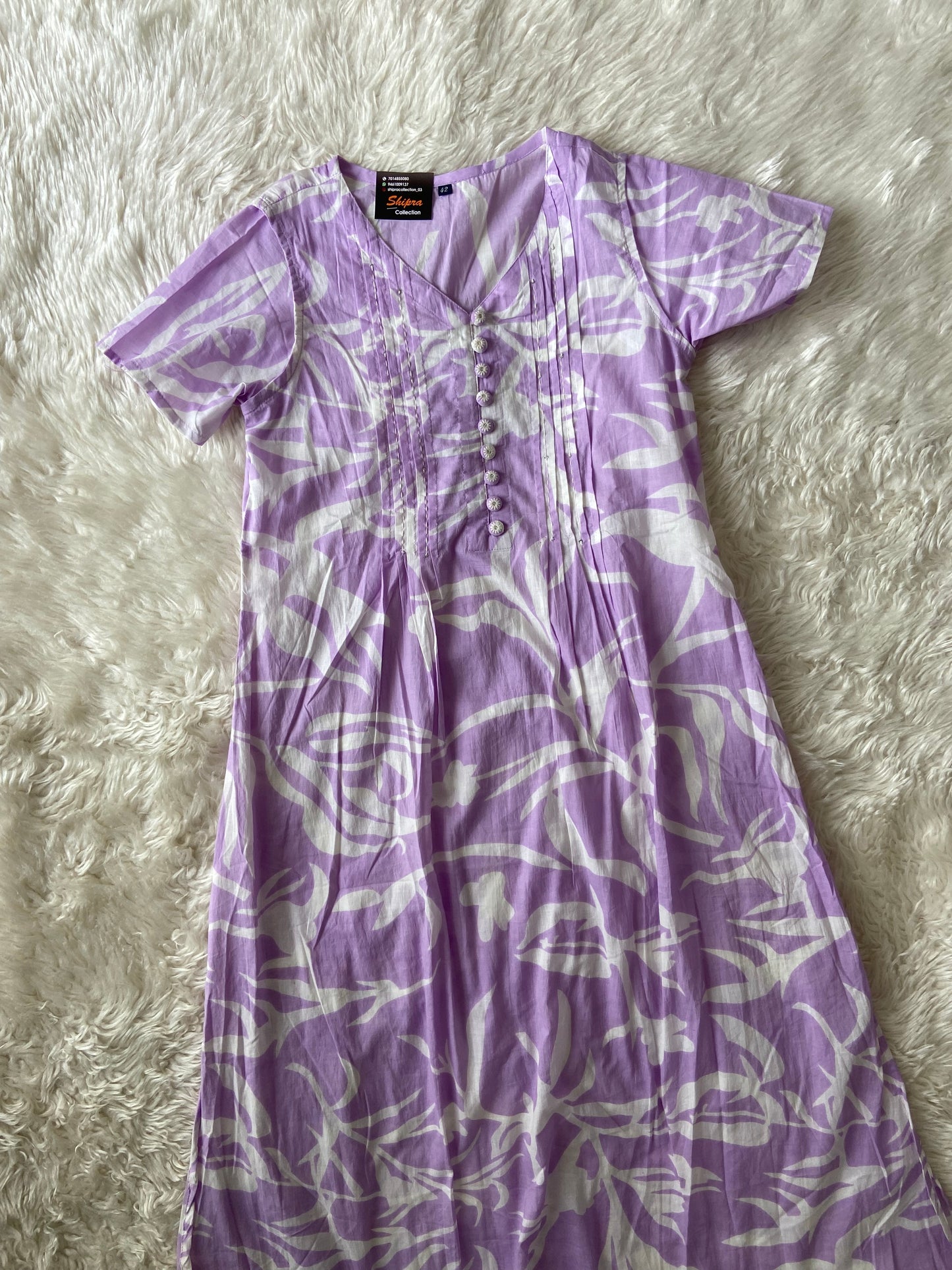 Premium Cotton Kurti Pant Set