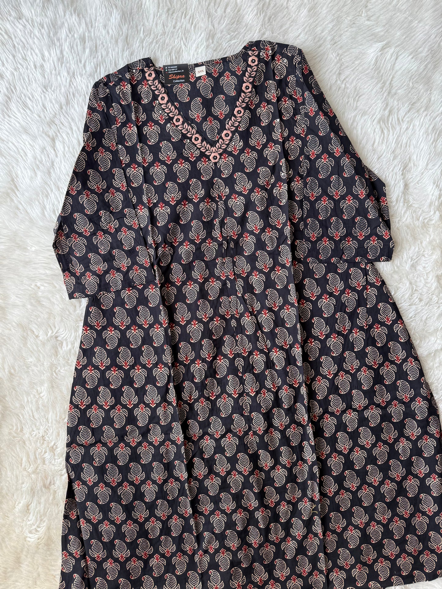 Premium Cotton Kurti Pant Dupatta Set