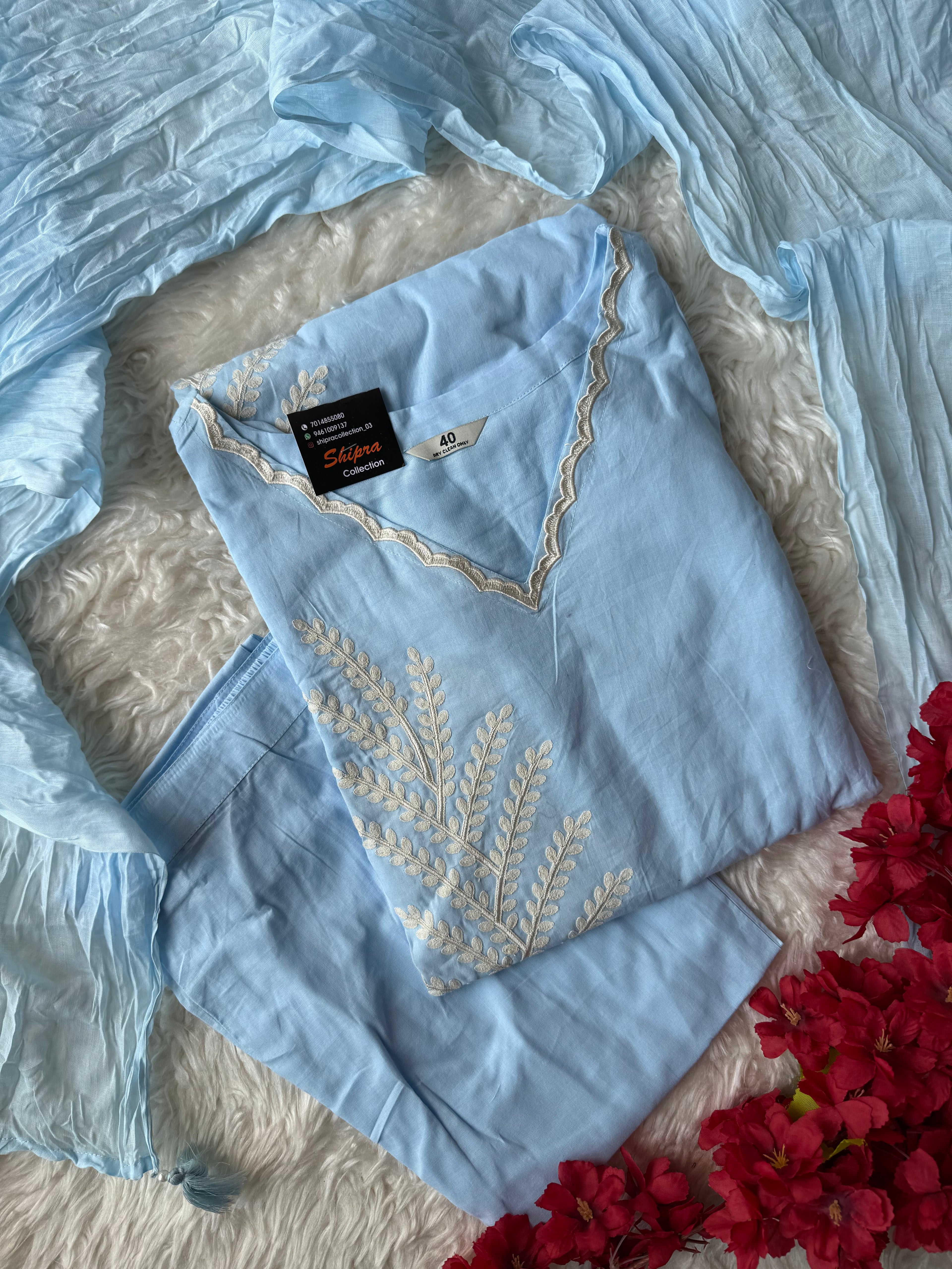 Premium Cotton Thread Work Collection