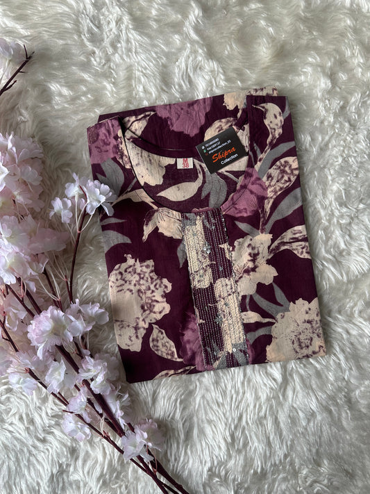 Premium Cotton Kurti