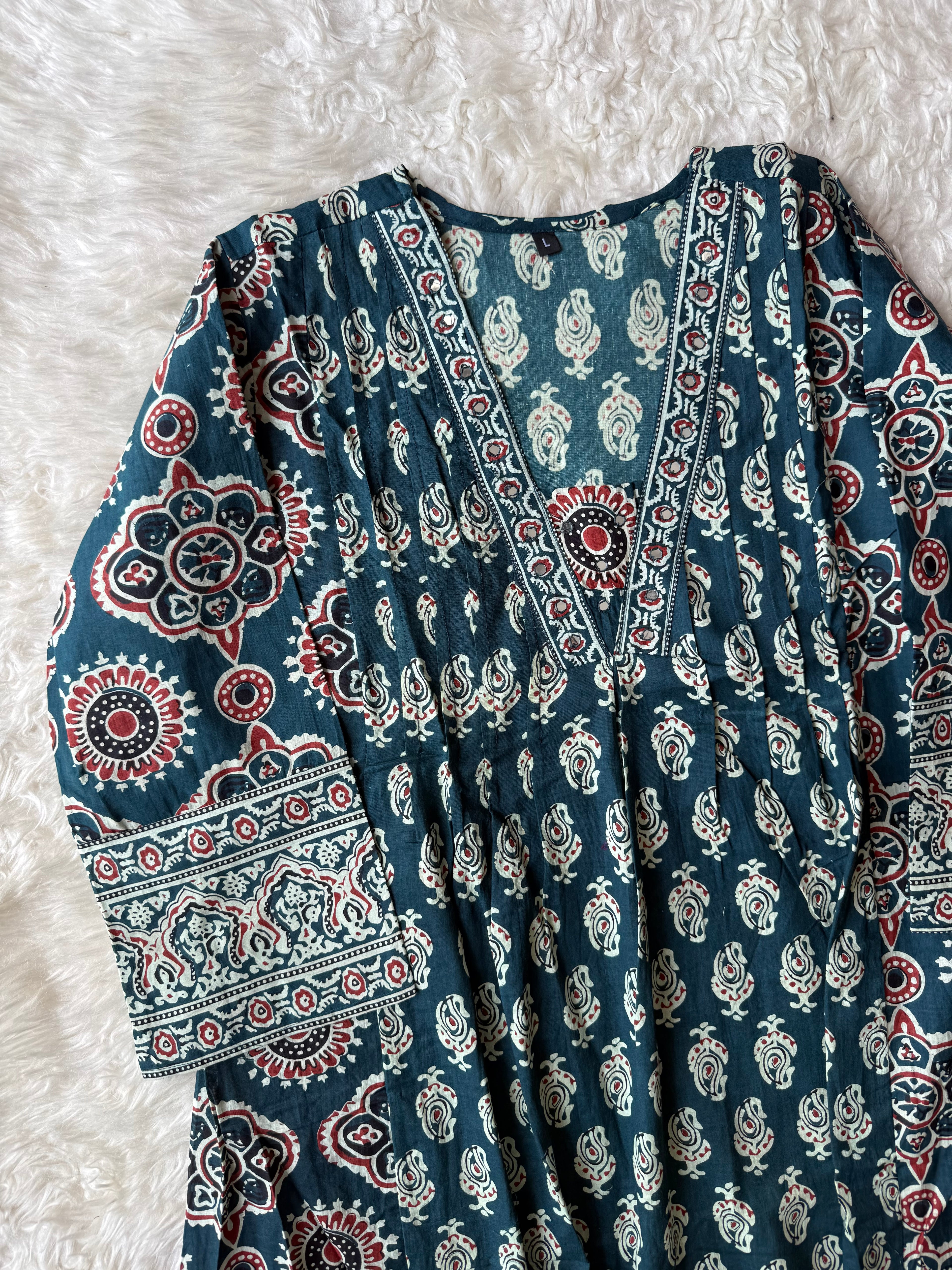 Budget Friendly Kurti Pant Dupatta Set