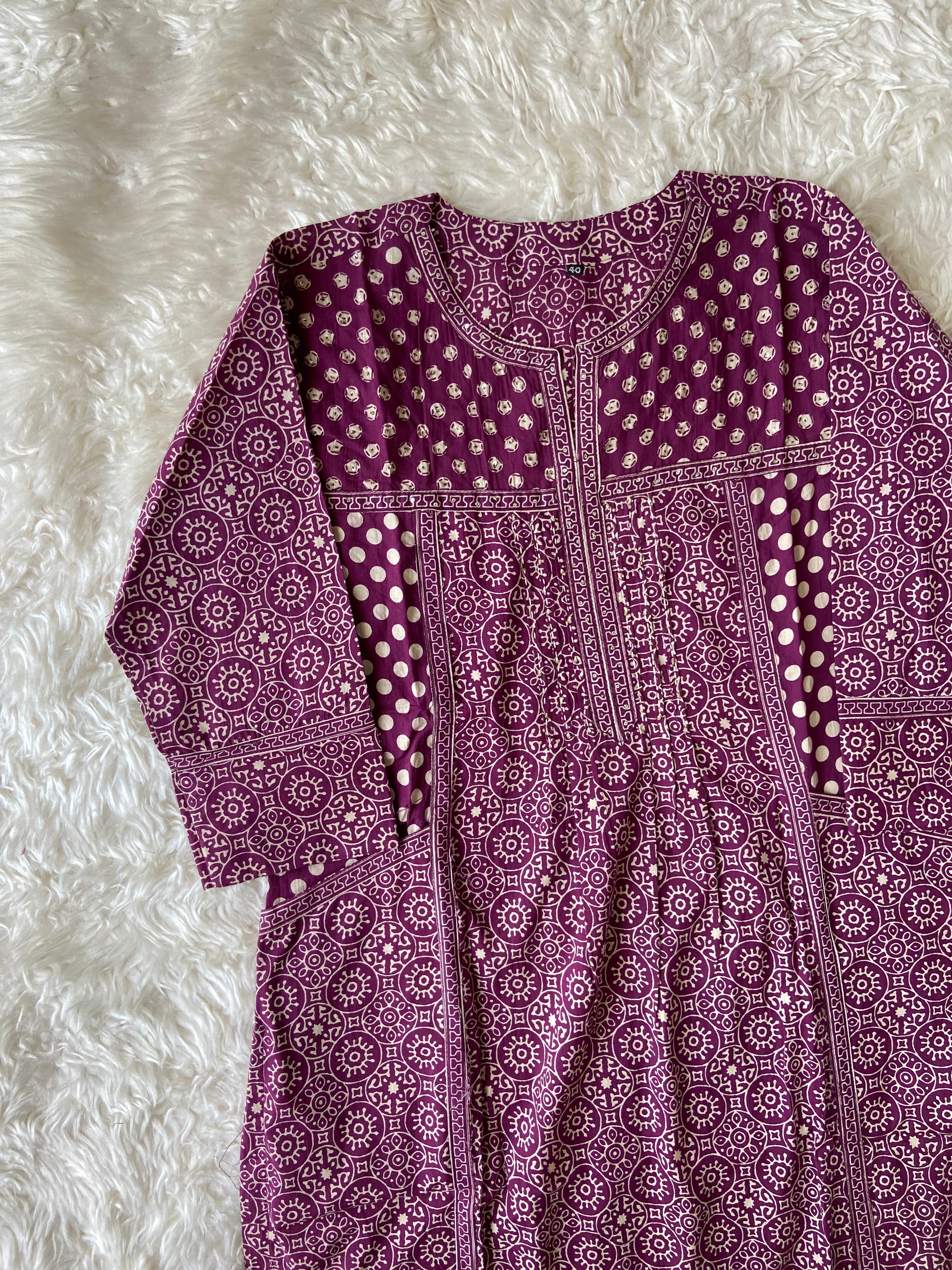Premium Cotton Kurti Pant Dupatta Set