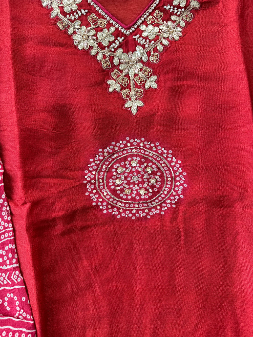 Dola Silk Kurti Pant Dupatta Set