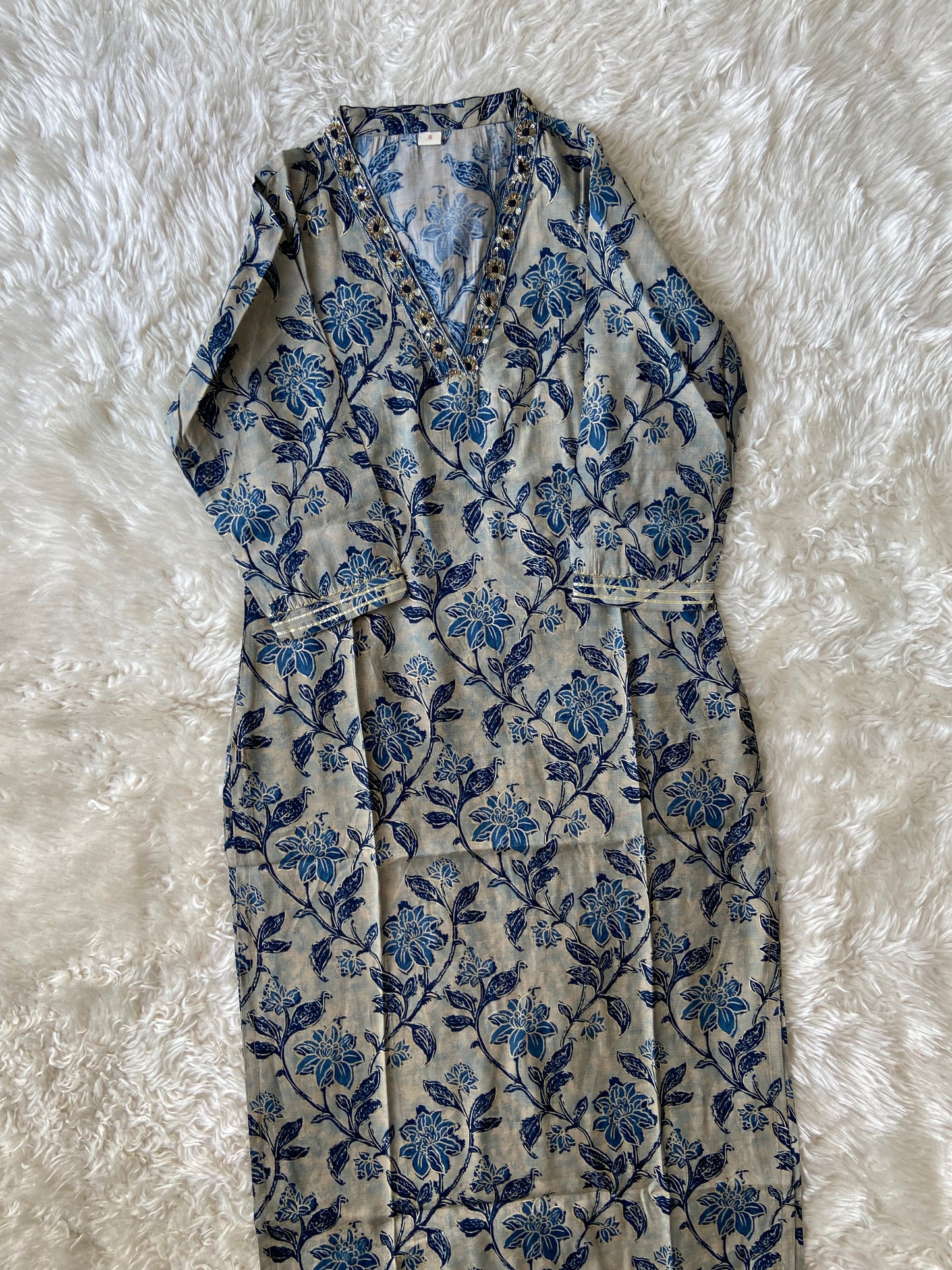 Pure Muslin Silk kurti