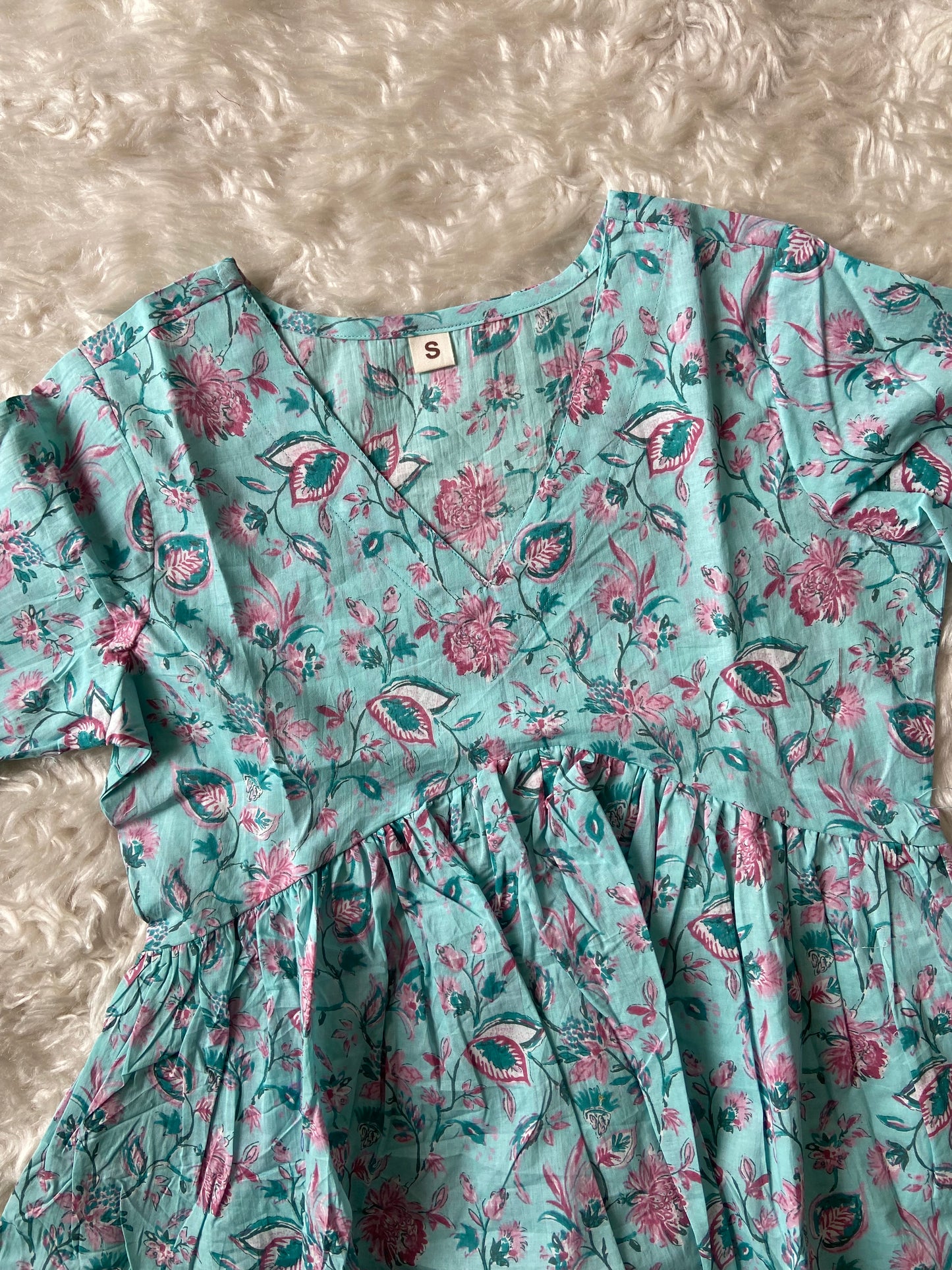 Premium Cotton Peplum Kurti