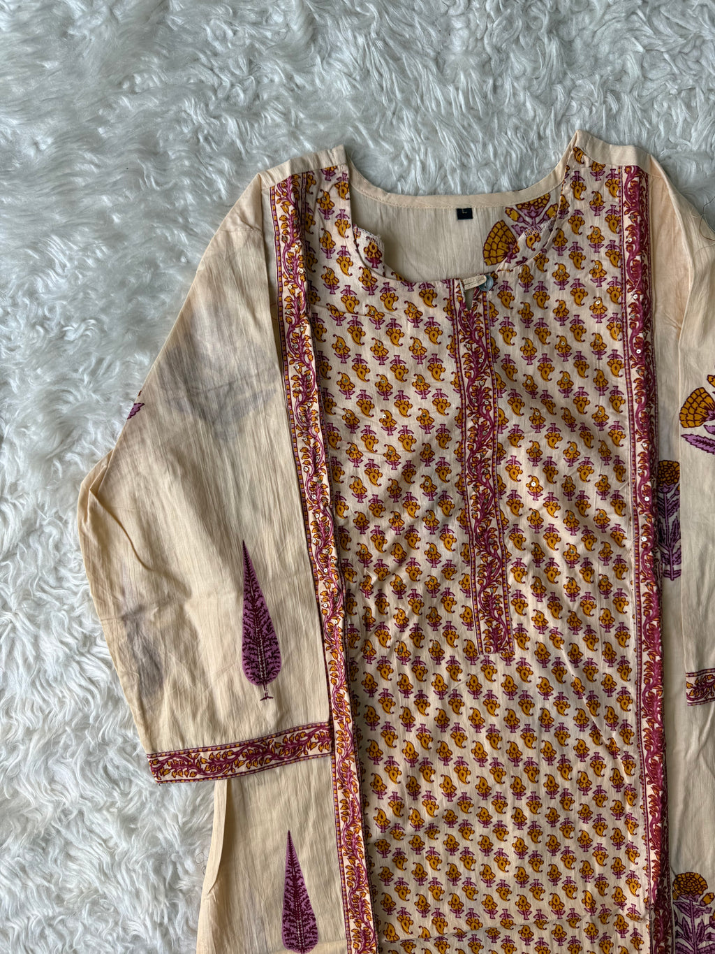 Cotton Kurti Pant Set