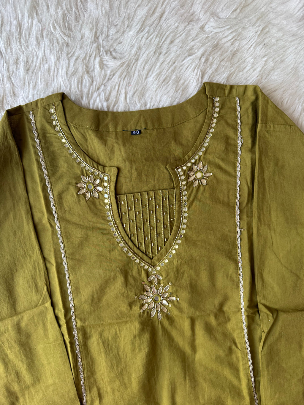 Premium Cotton Kurti Plazo Dupatta Set