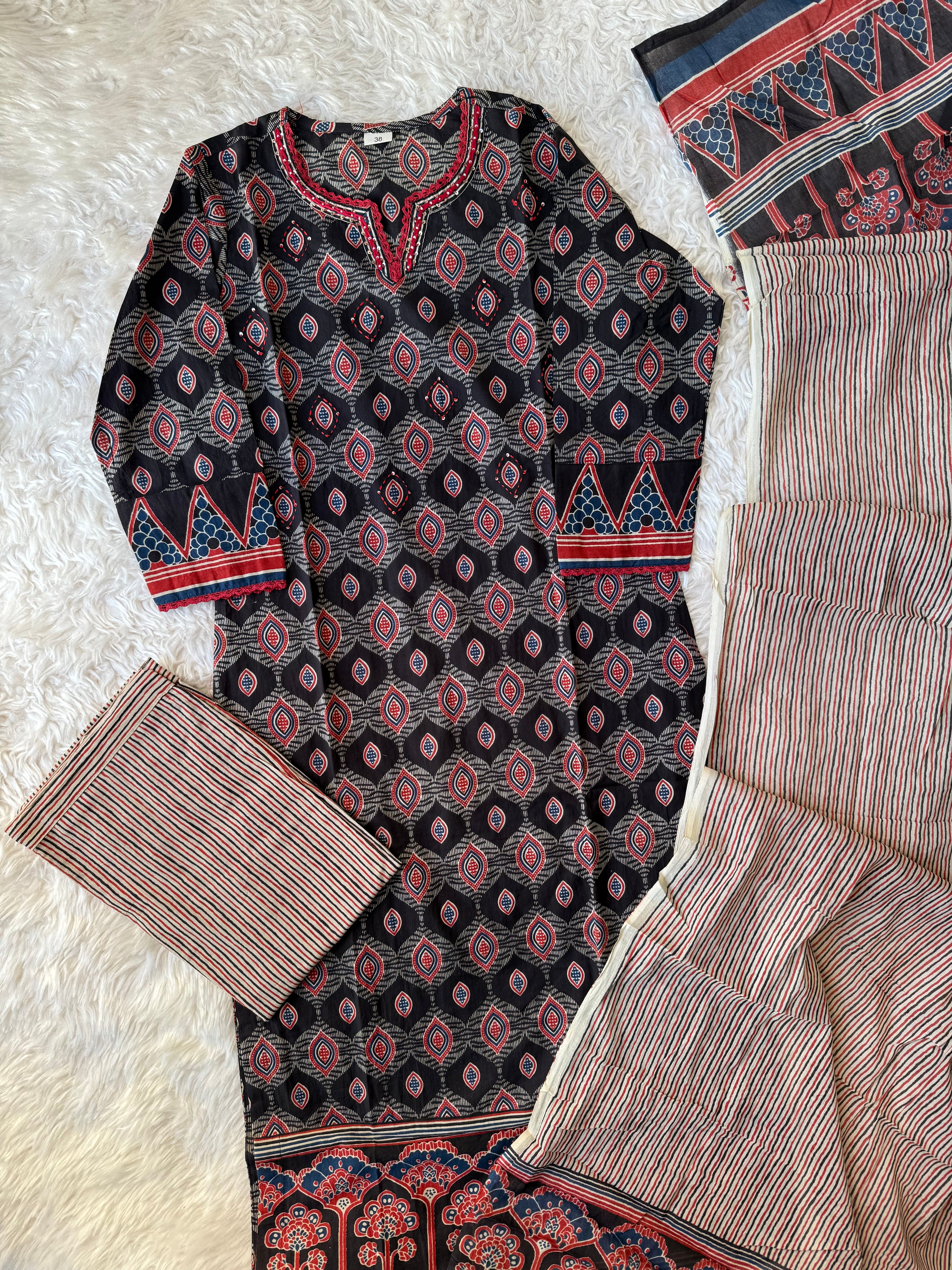 Pure Cotton Kurti Pant Cotton Set