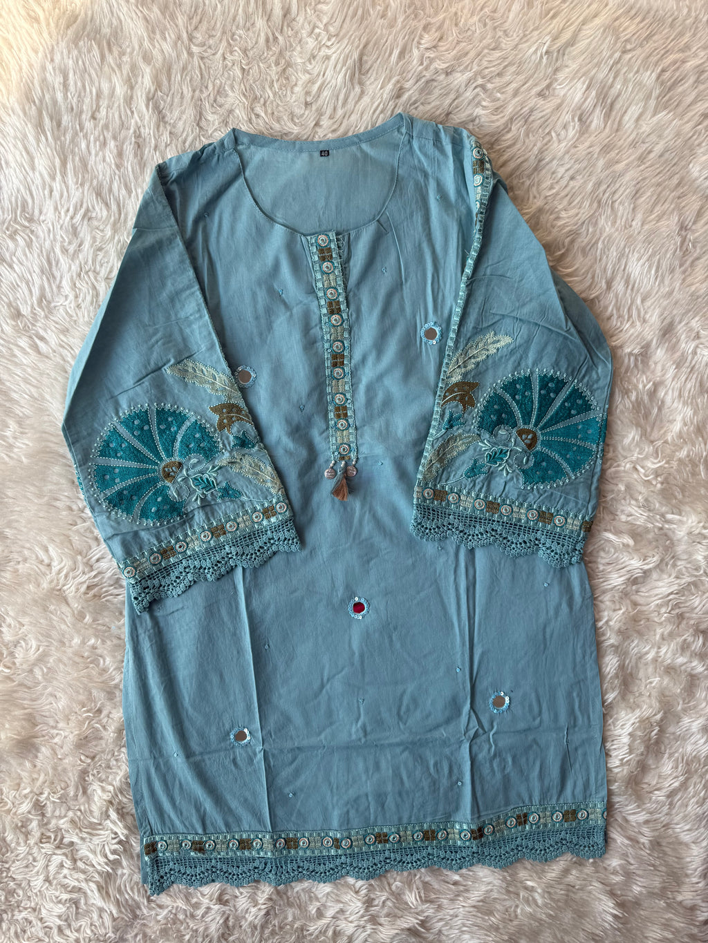 Premium Cotton Kurti Plazo Dupatta Set