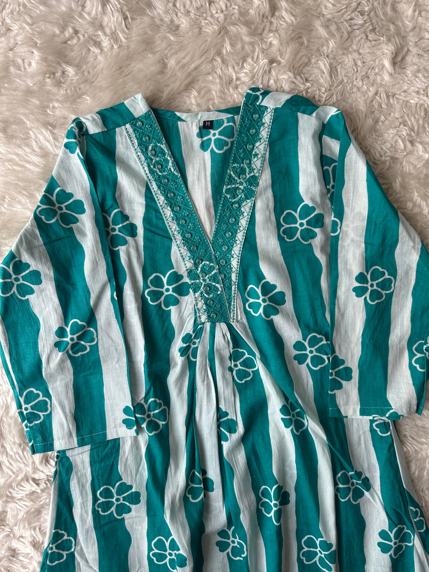 Cotton Kurti Pant Set