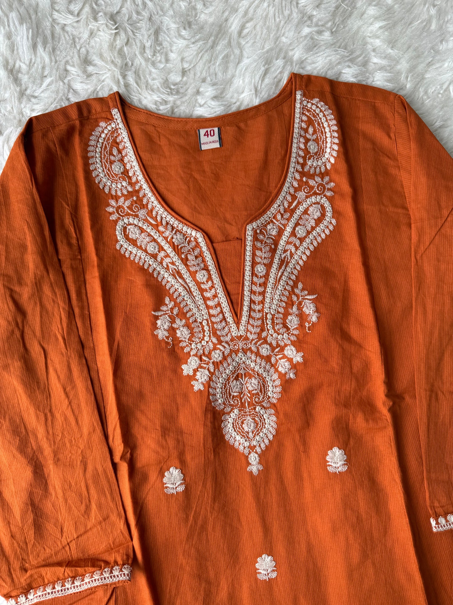 Premium Cotton Kurti Pant Dupatta Set