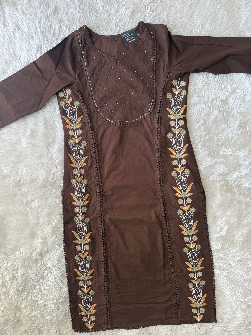 Pure Cotton Kurti Plazo Dupatta Set