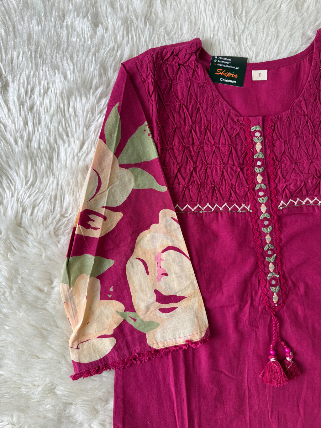 Premium Cotton Kurti Pant Dupatta Set