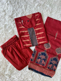 Budget Friendly Kurti Pant Dupatta Set
