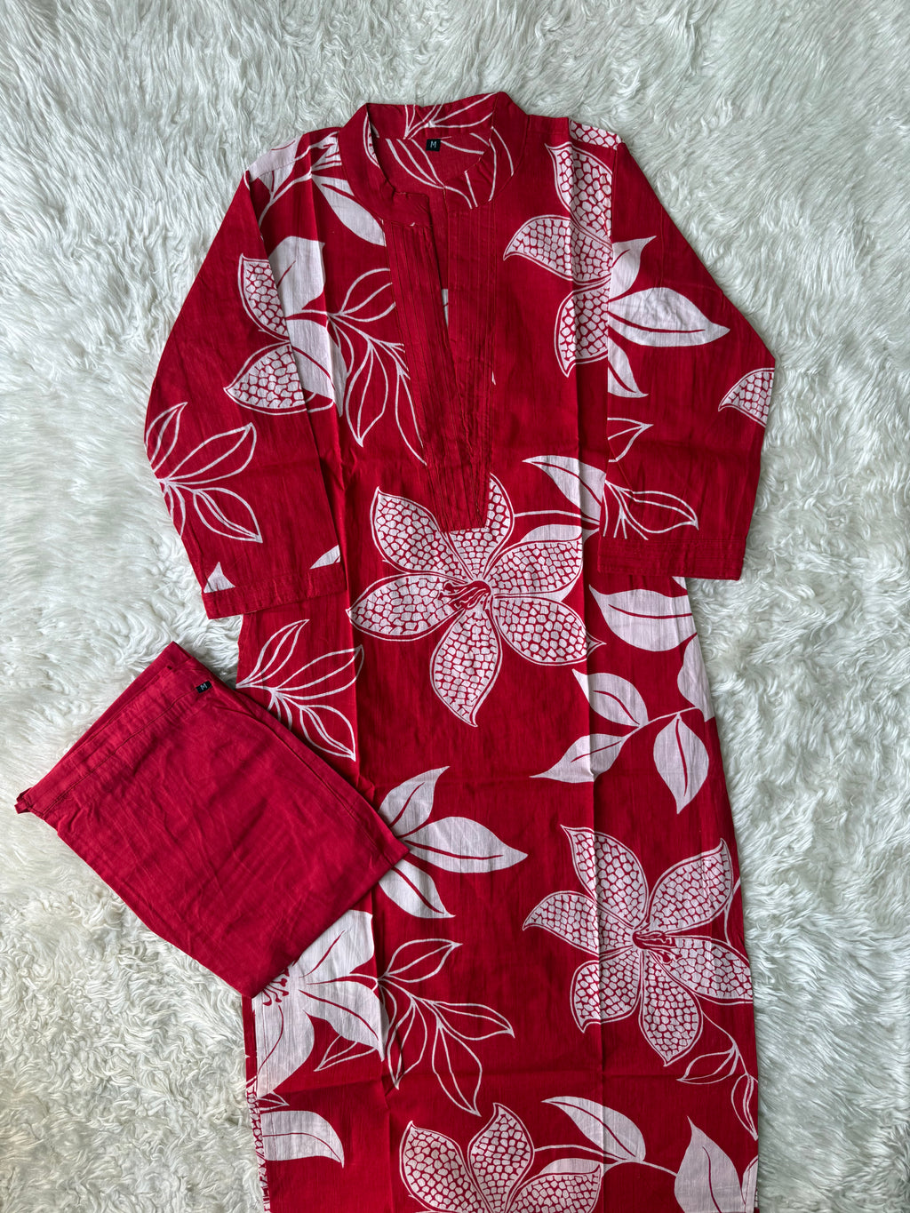 Cotton Kurti Pant Set