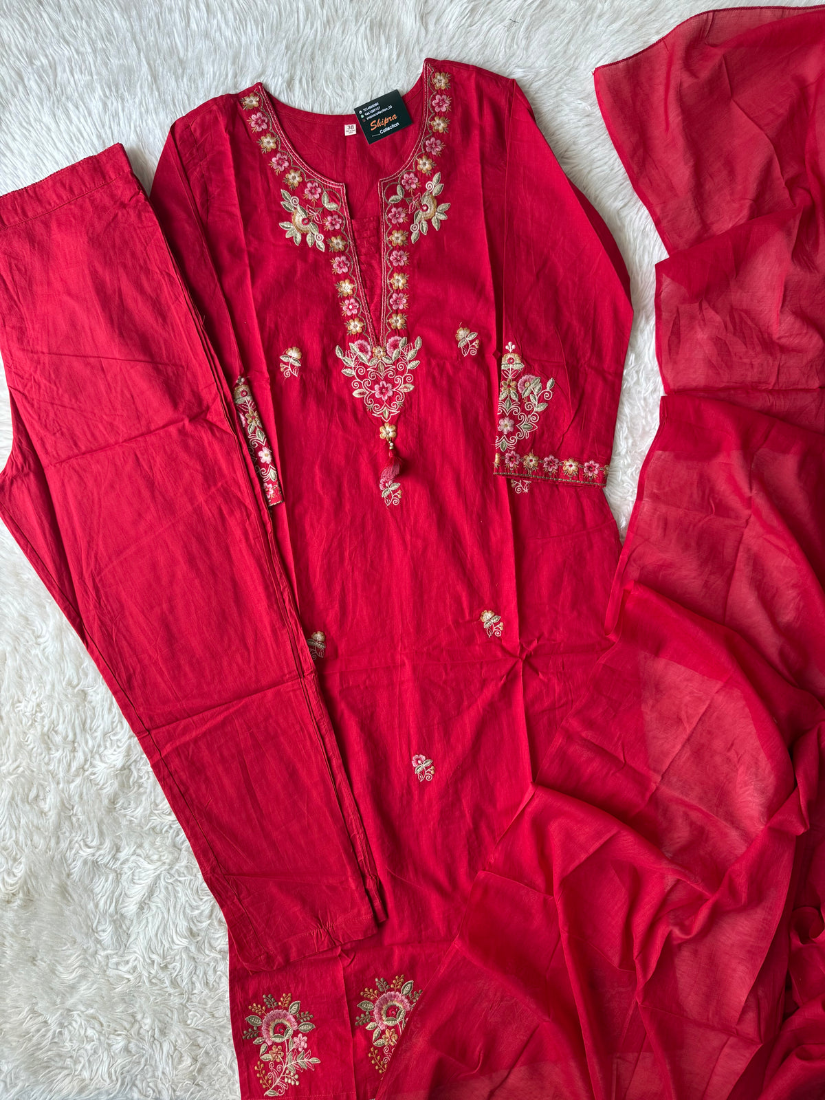 Premium Cotton Thread Work Collection