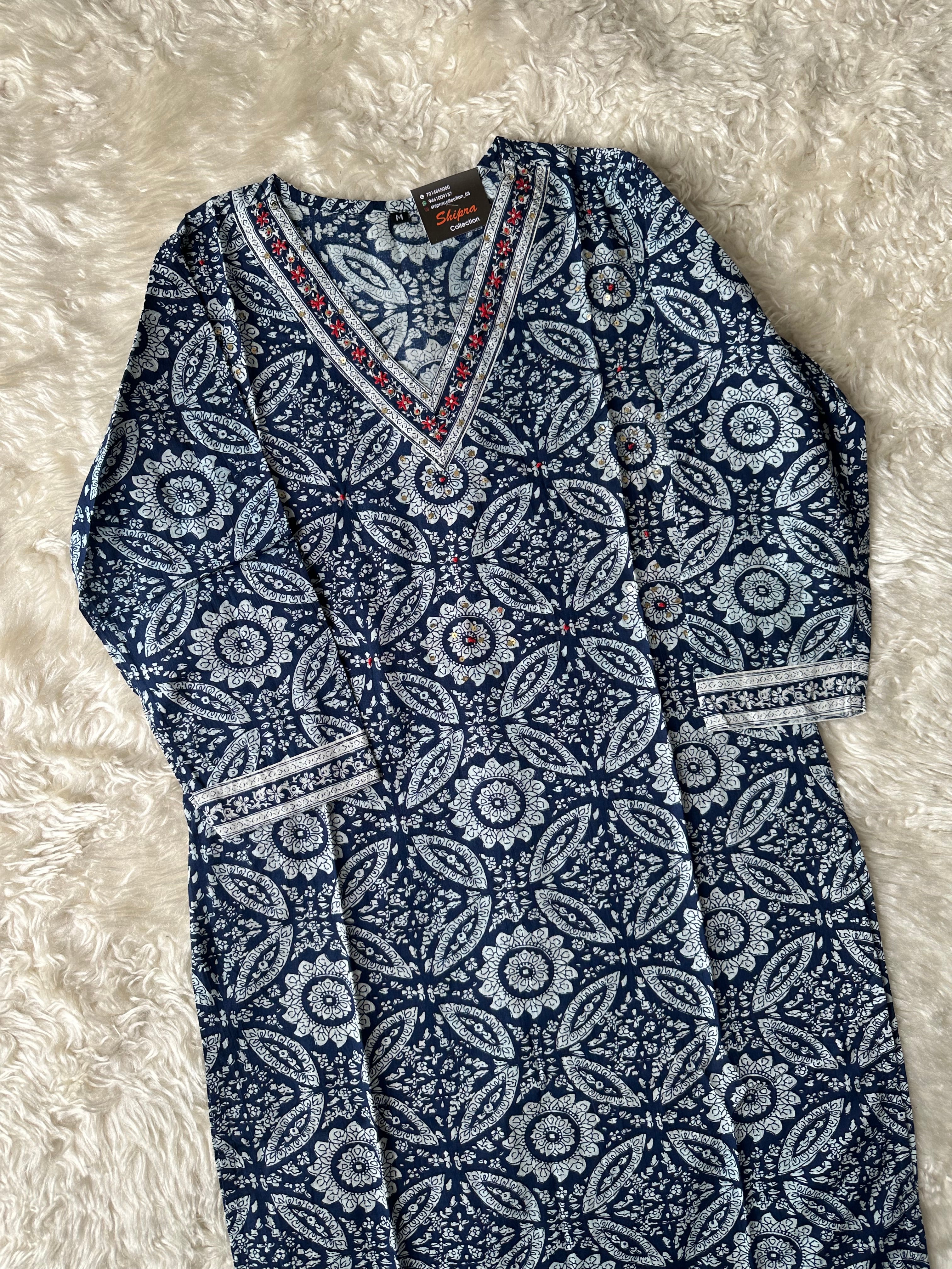 Pure Cotton Kurti