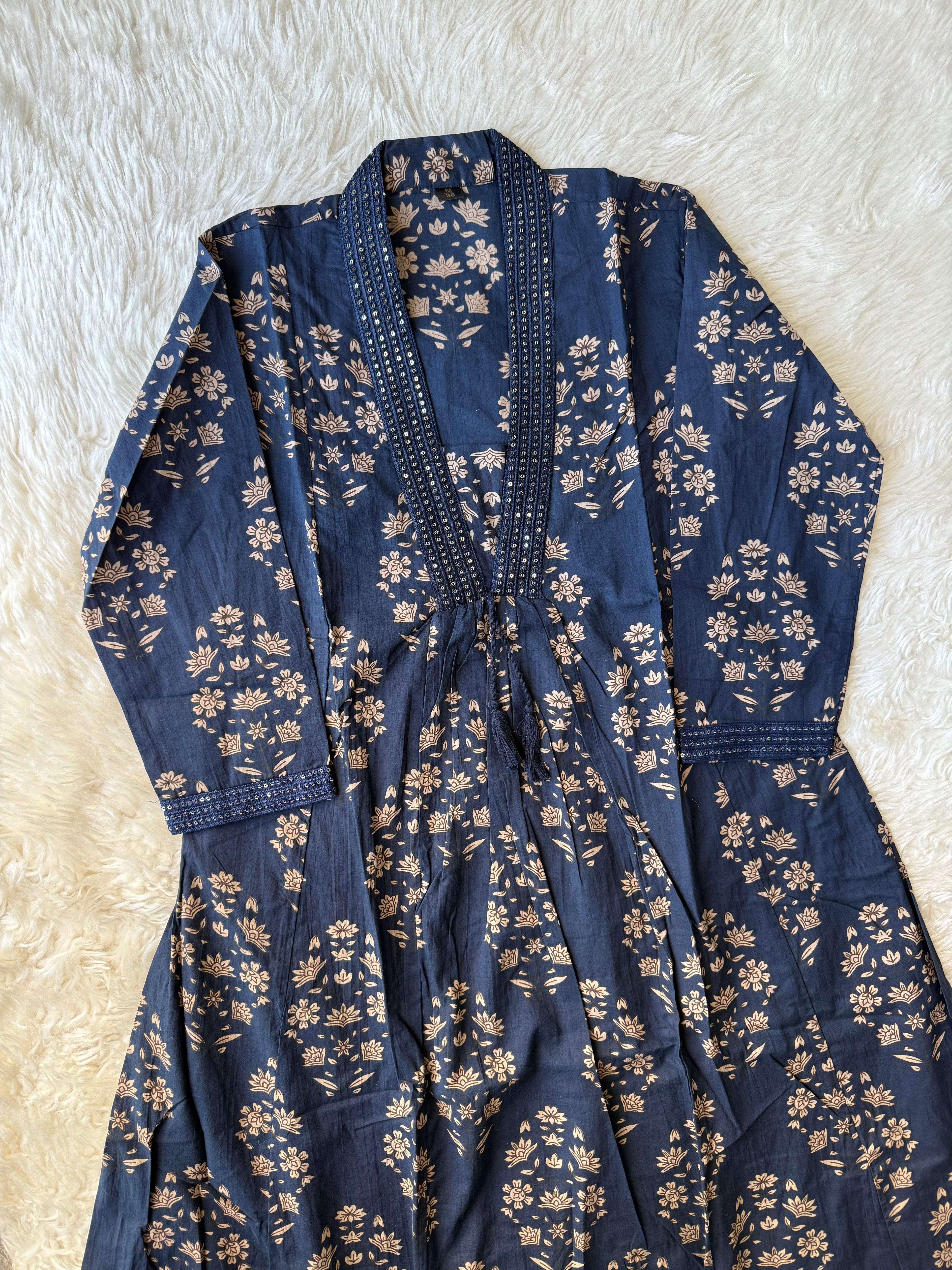Premium Cotton Kurti Pant Dupatta Set
