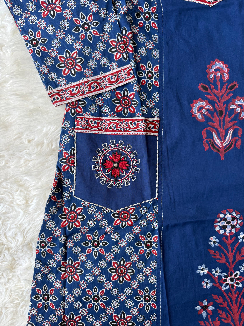 Premium Cotton Kurti Pant Dupatta Set