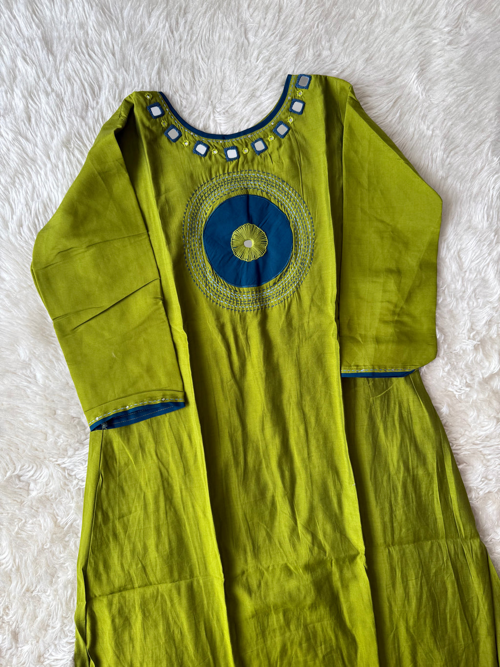 Roman Silk Kurti Plazo Dupatta Set