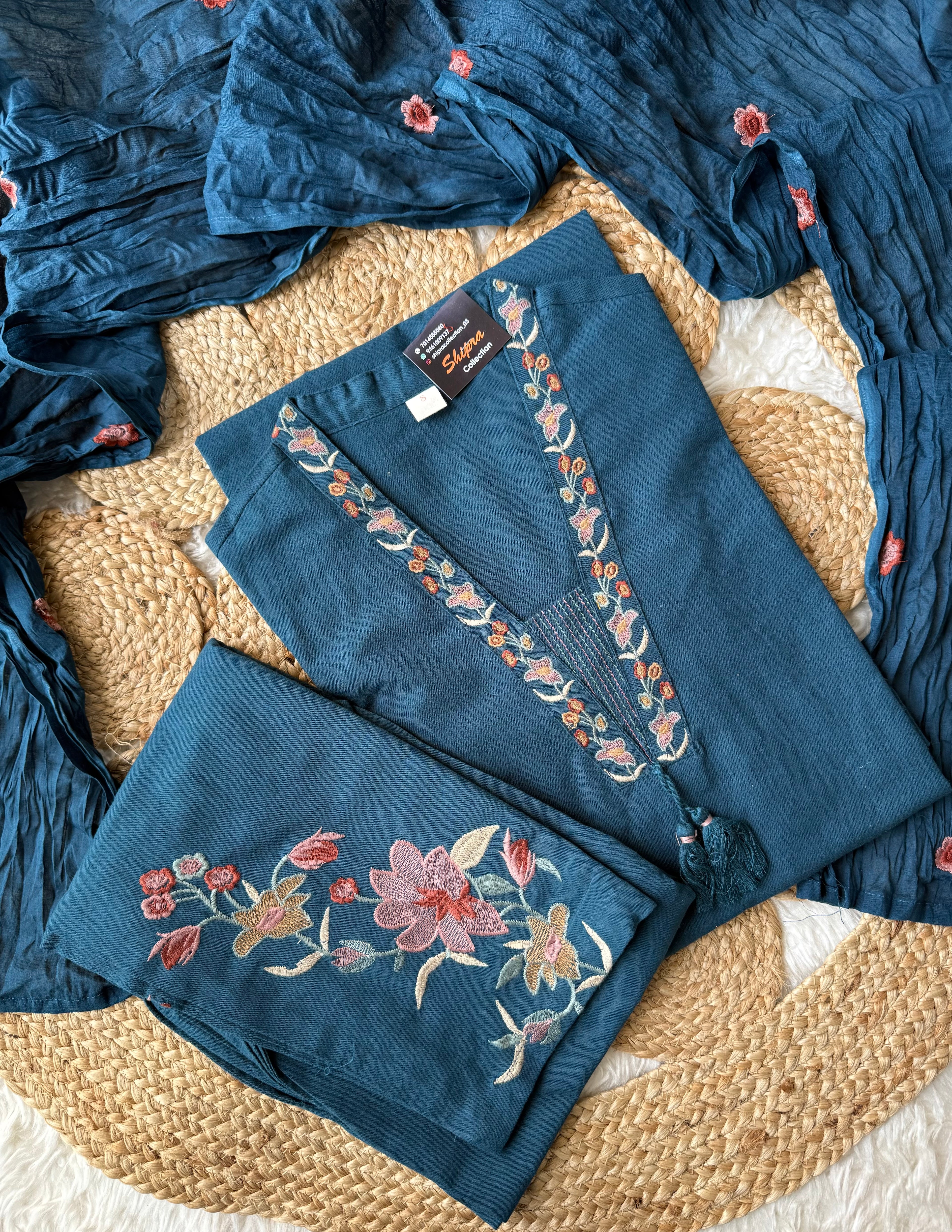 Khadi Cotton Thread Work Set