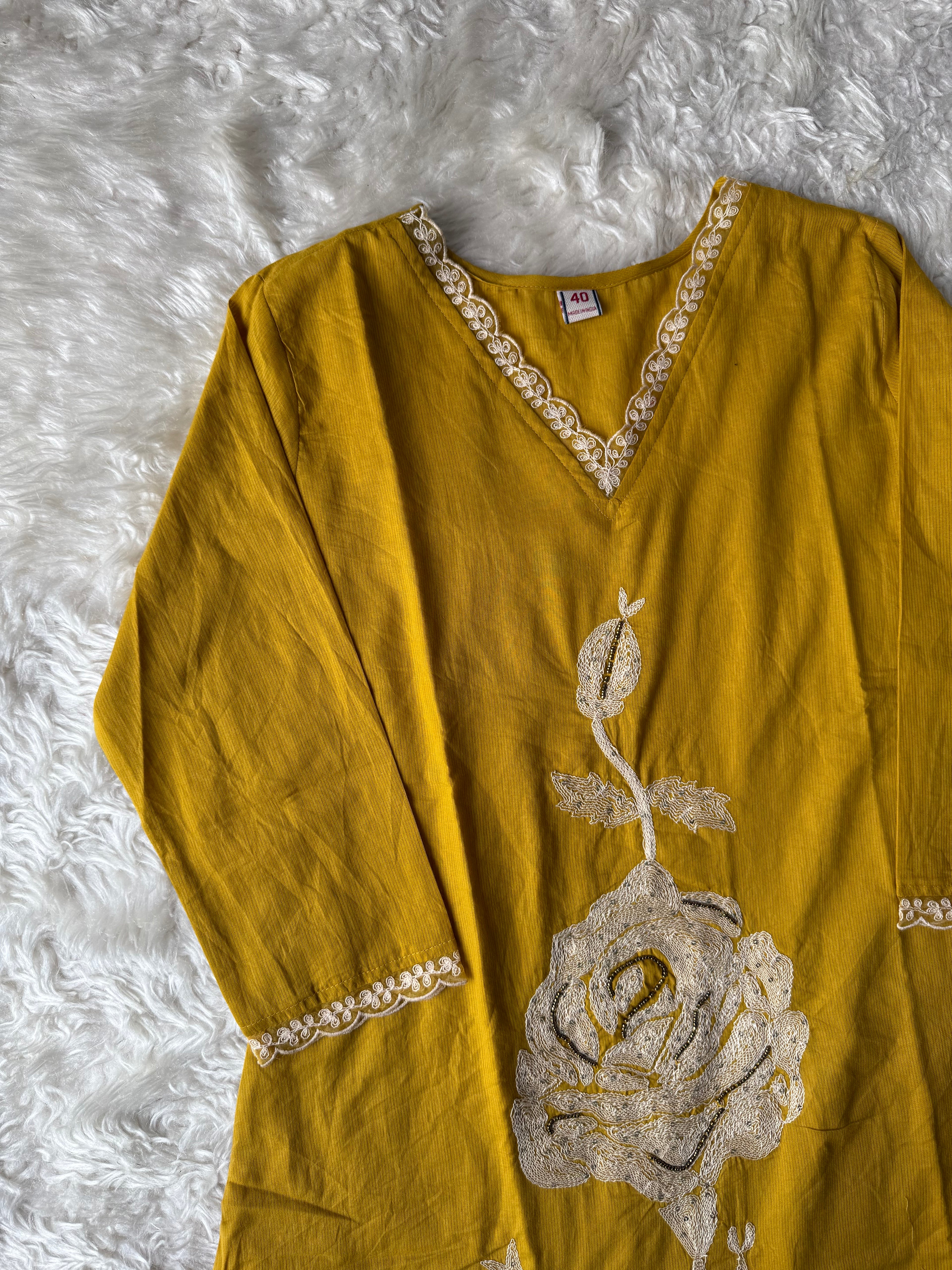 Premium Cotton Kurti Pant Dupatta Set
