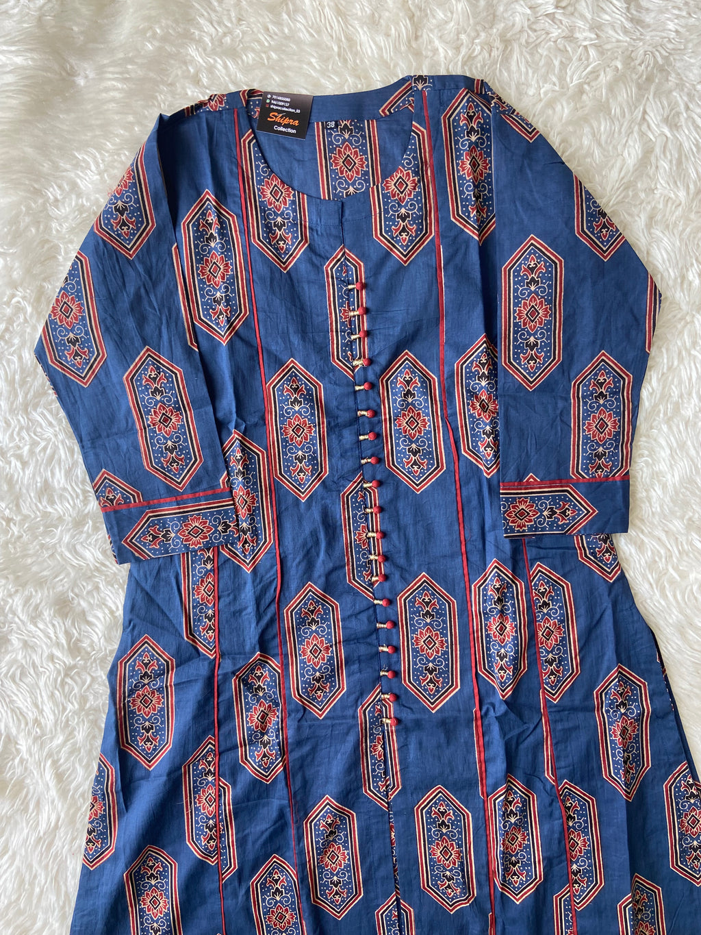 Premium Cotton Kurti Plazo Set