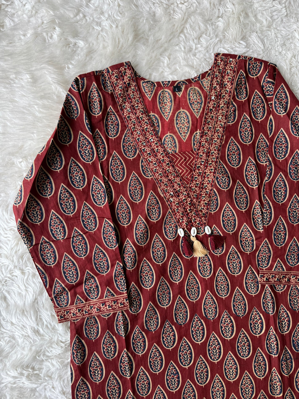 Pure Cotton Kurti Pant Dupatta Set