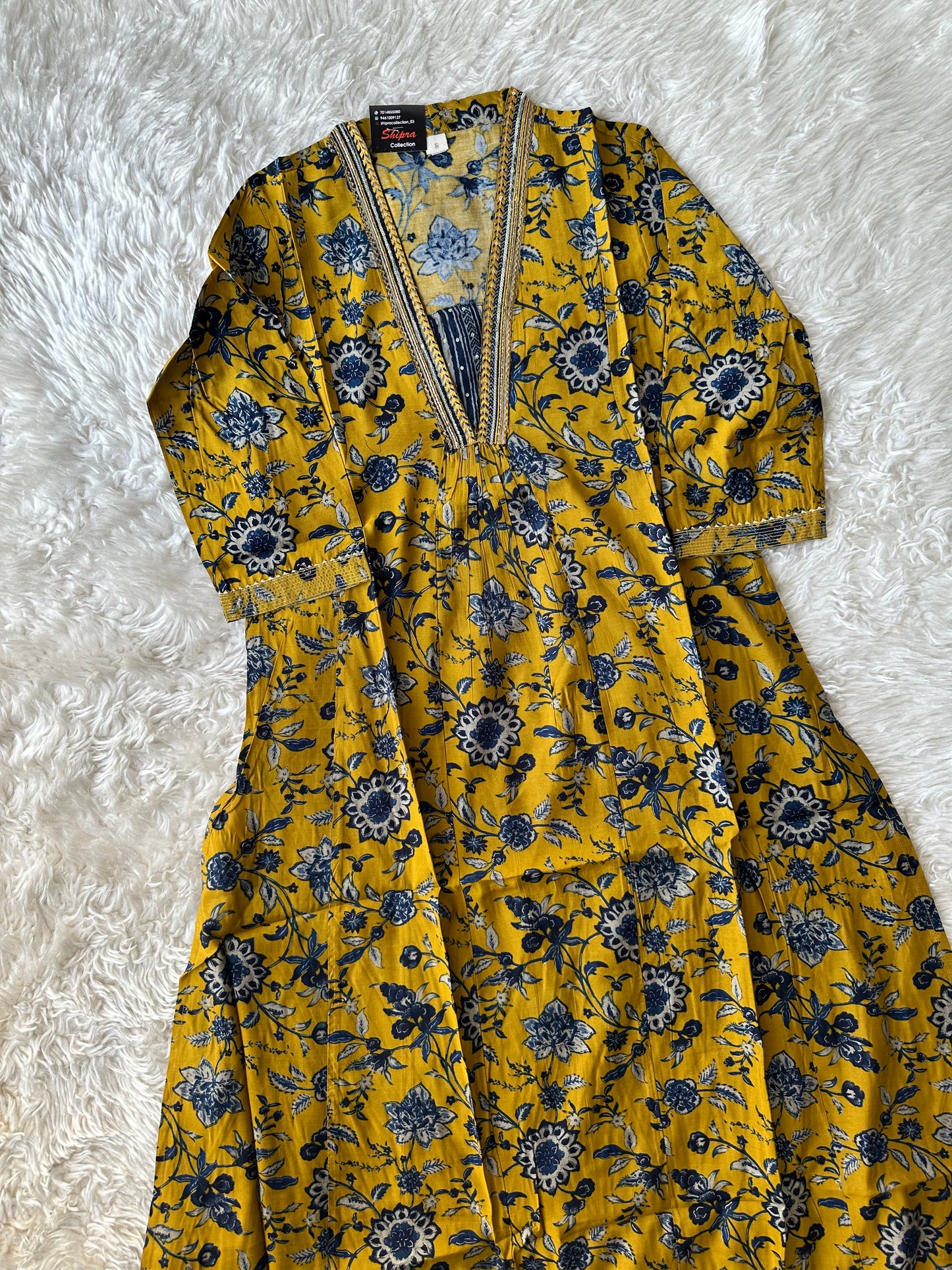 Pure Muslin Silk kurti