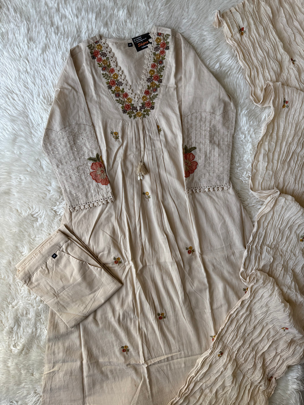 Premium Cotton Thread Work Collection