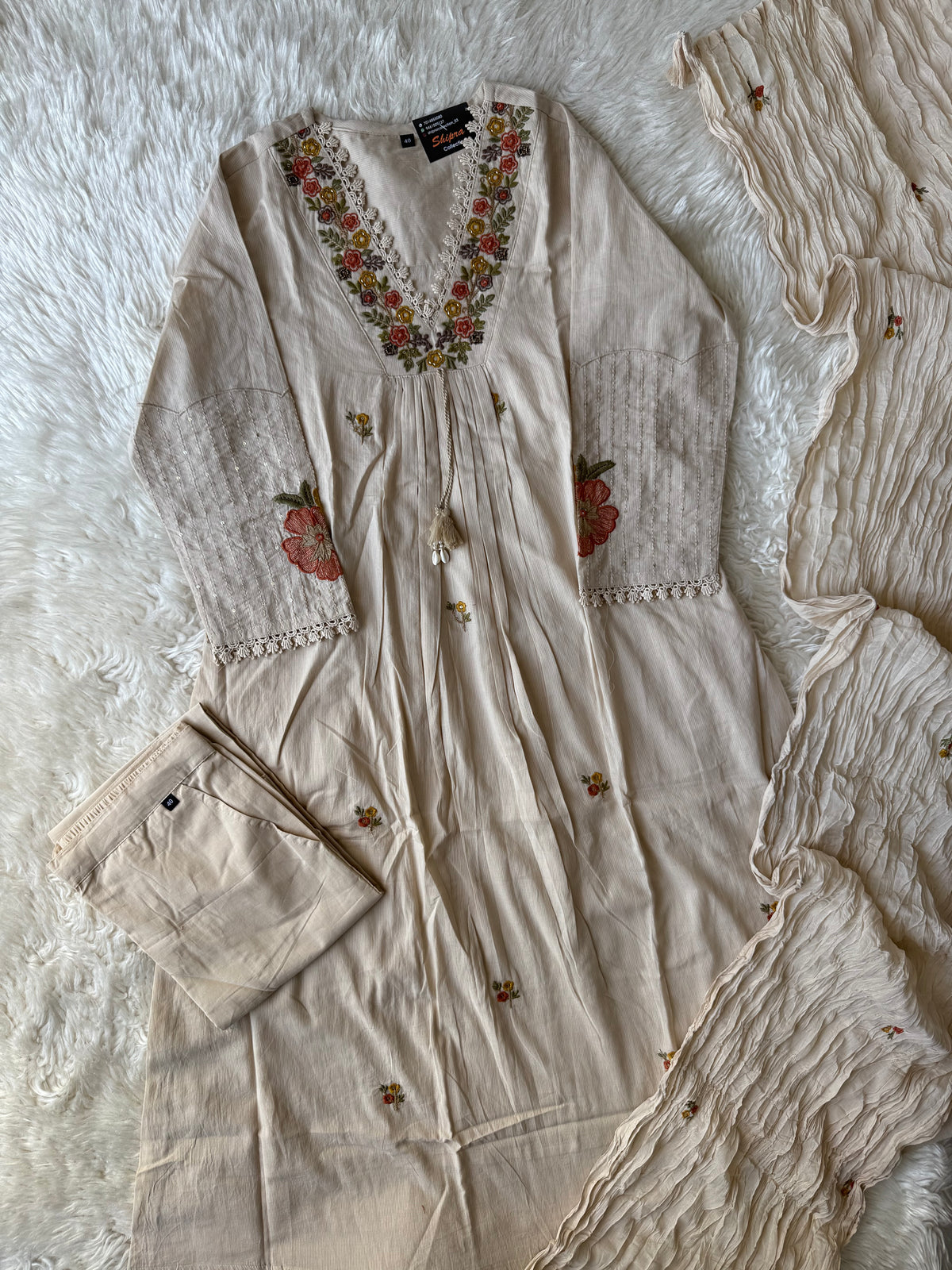 Premium Cotton Thread Work Collection