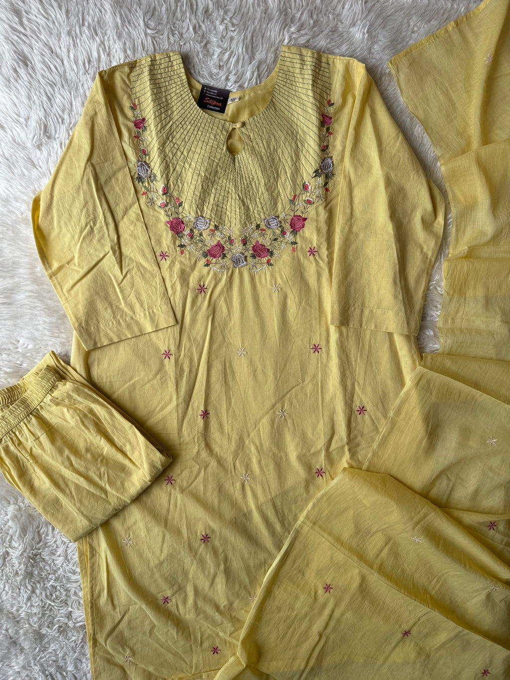 Premium Mul Cotton Thread Work Collection