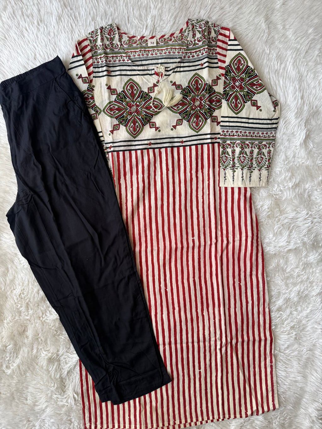 Premium Cotton Kurti Pant Set
