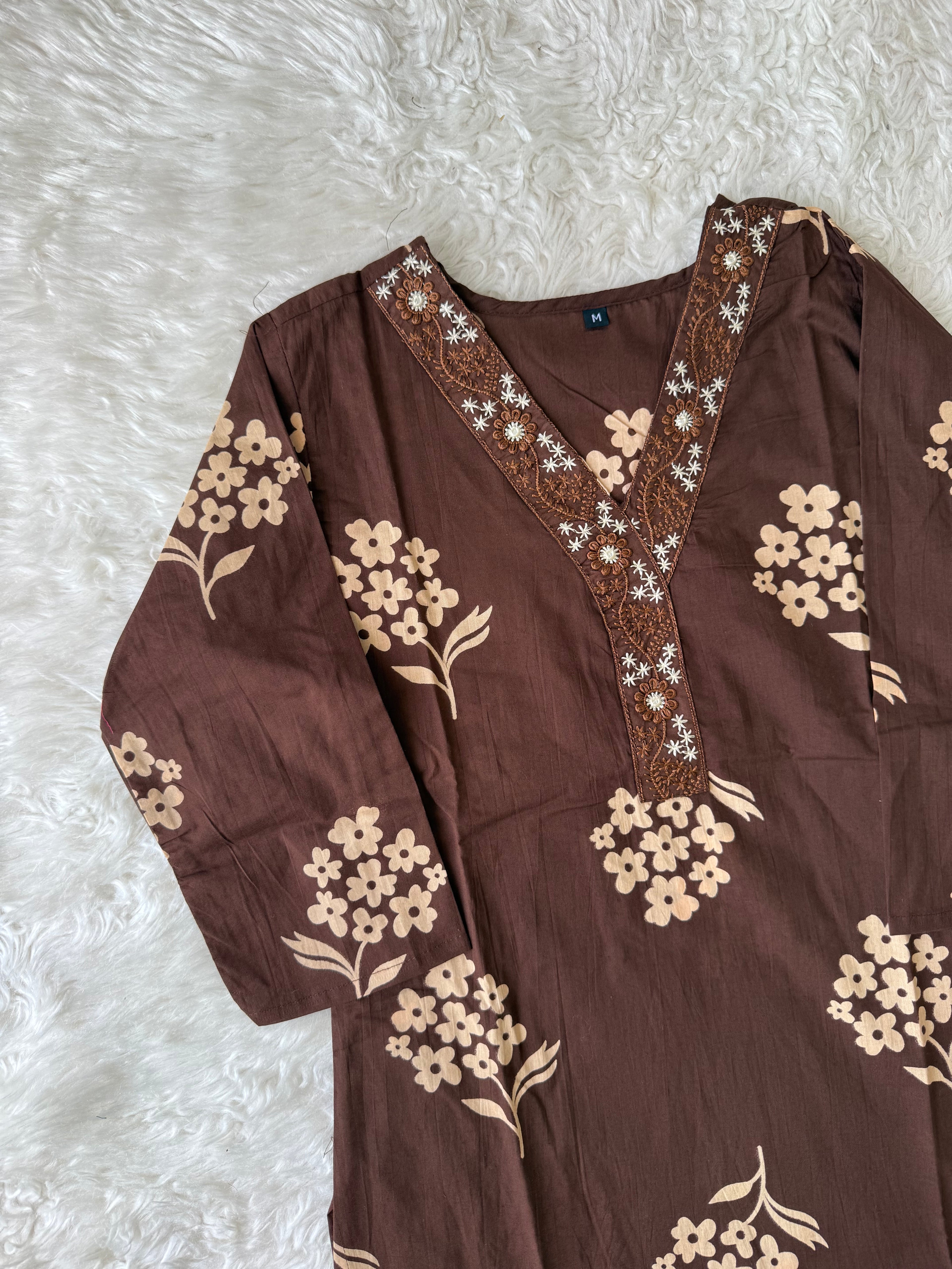 Budget Friendly Kurti Pant Dupatta Set