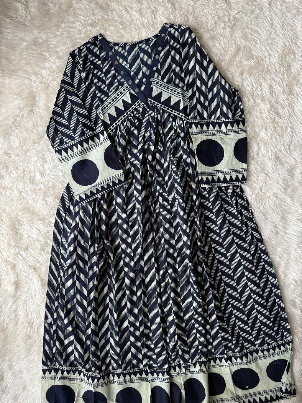 Cotton FLARE Kurti Pant Set