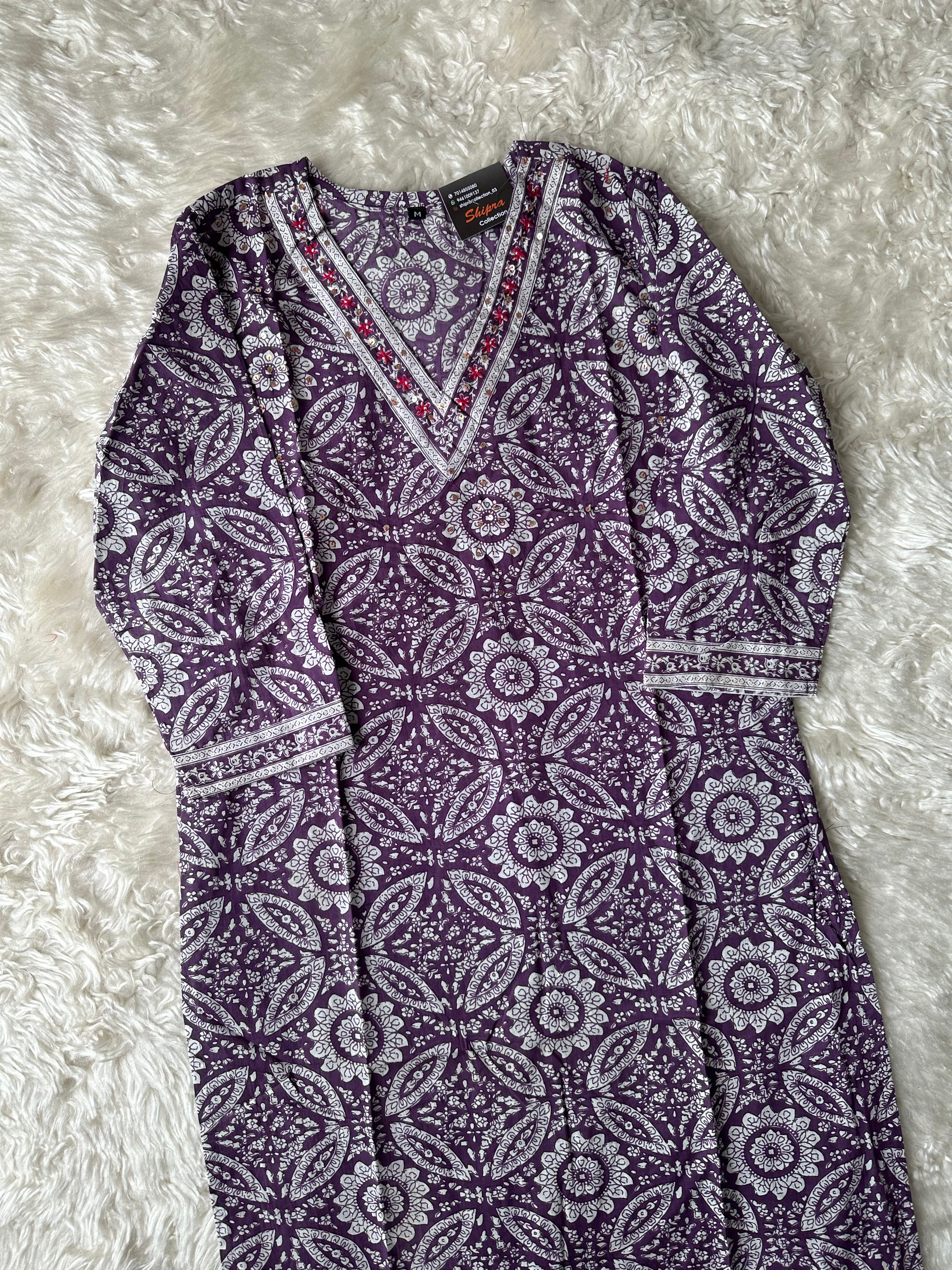 Pure Cotton Kurti