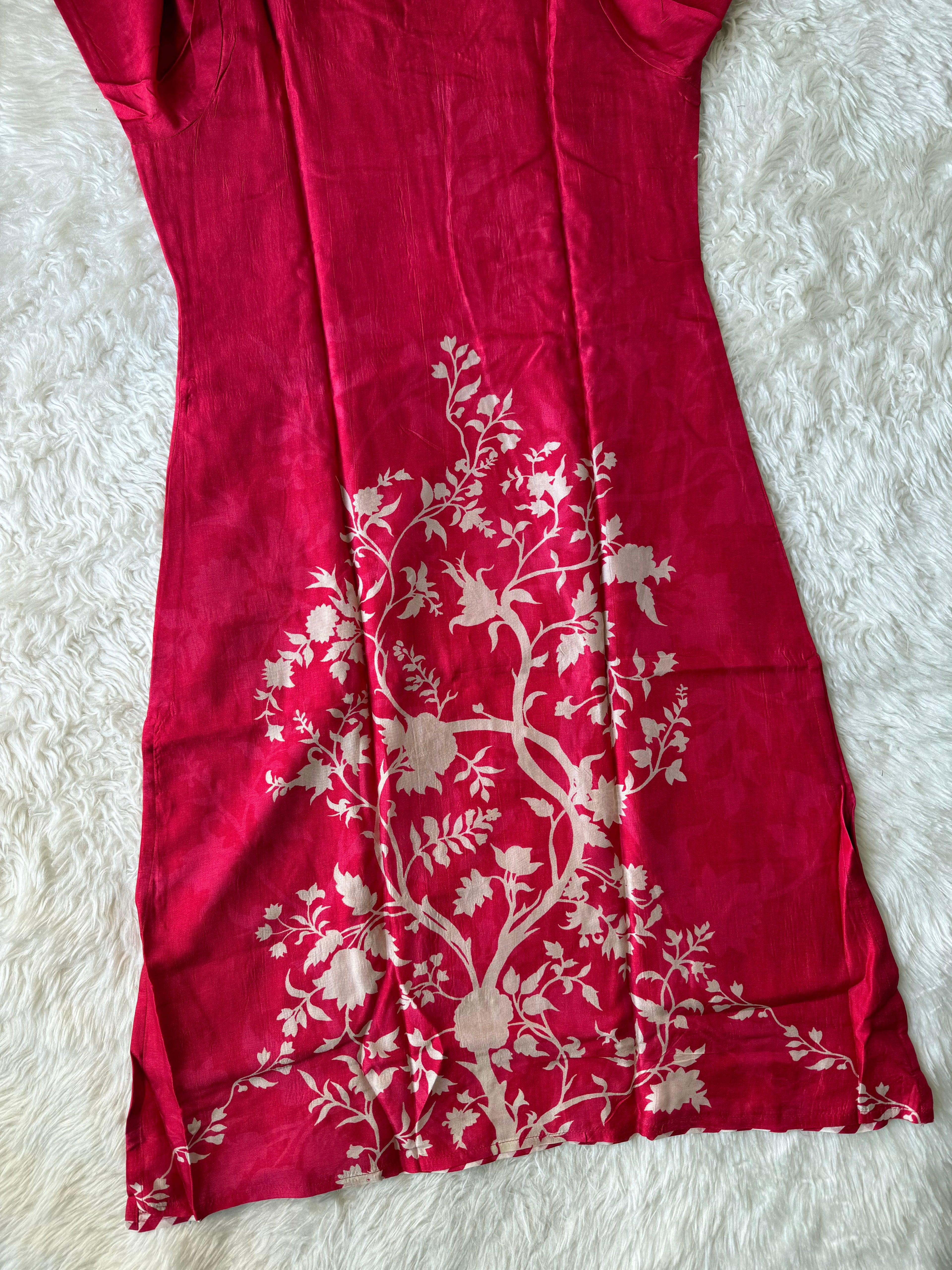 Tussar Silk Kurti Pant Dupatta Set