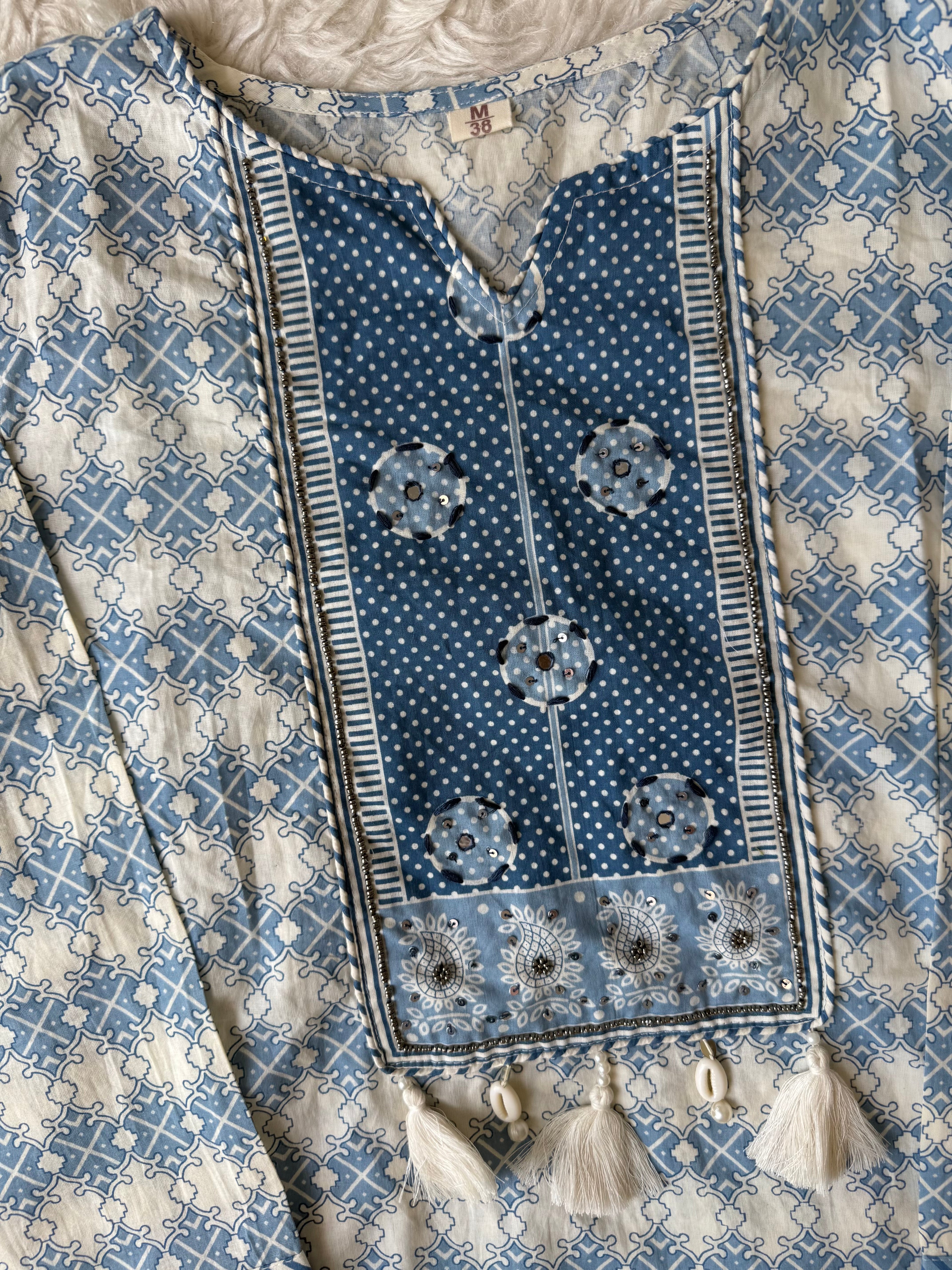 Premium Cotton Kurti Pant Dupatta Set