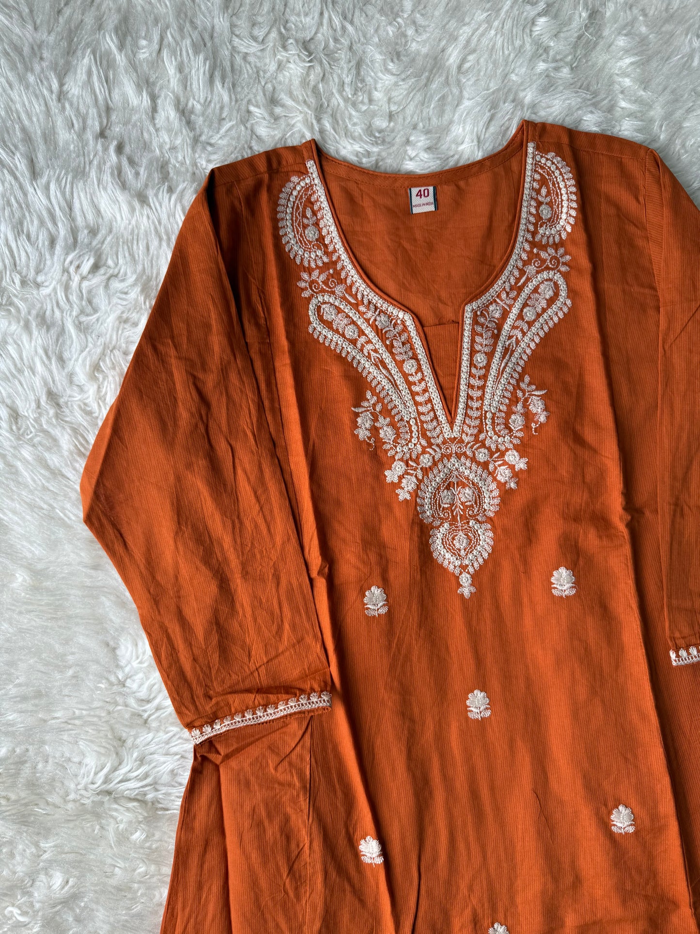 Premium Cotton Kurti Pant Dupatta Set