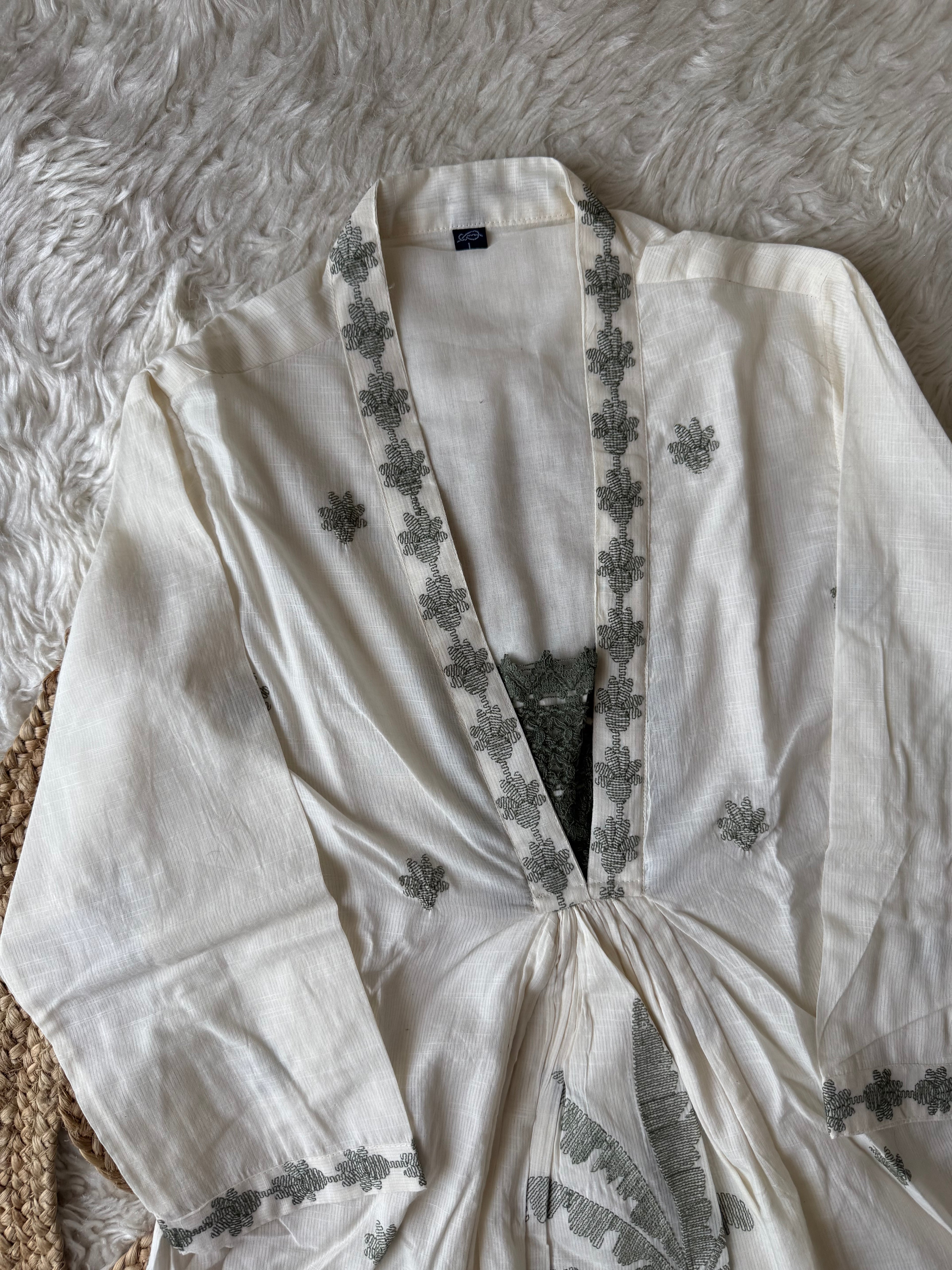 Mul Cotton Kurti Pant Dupatta Set