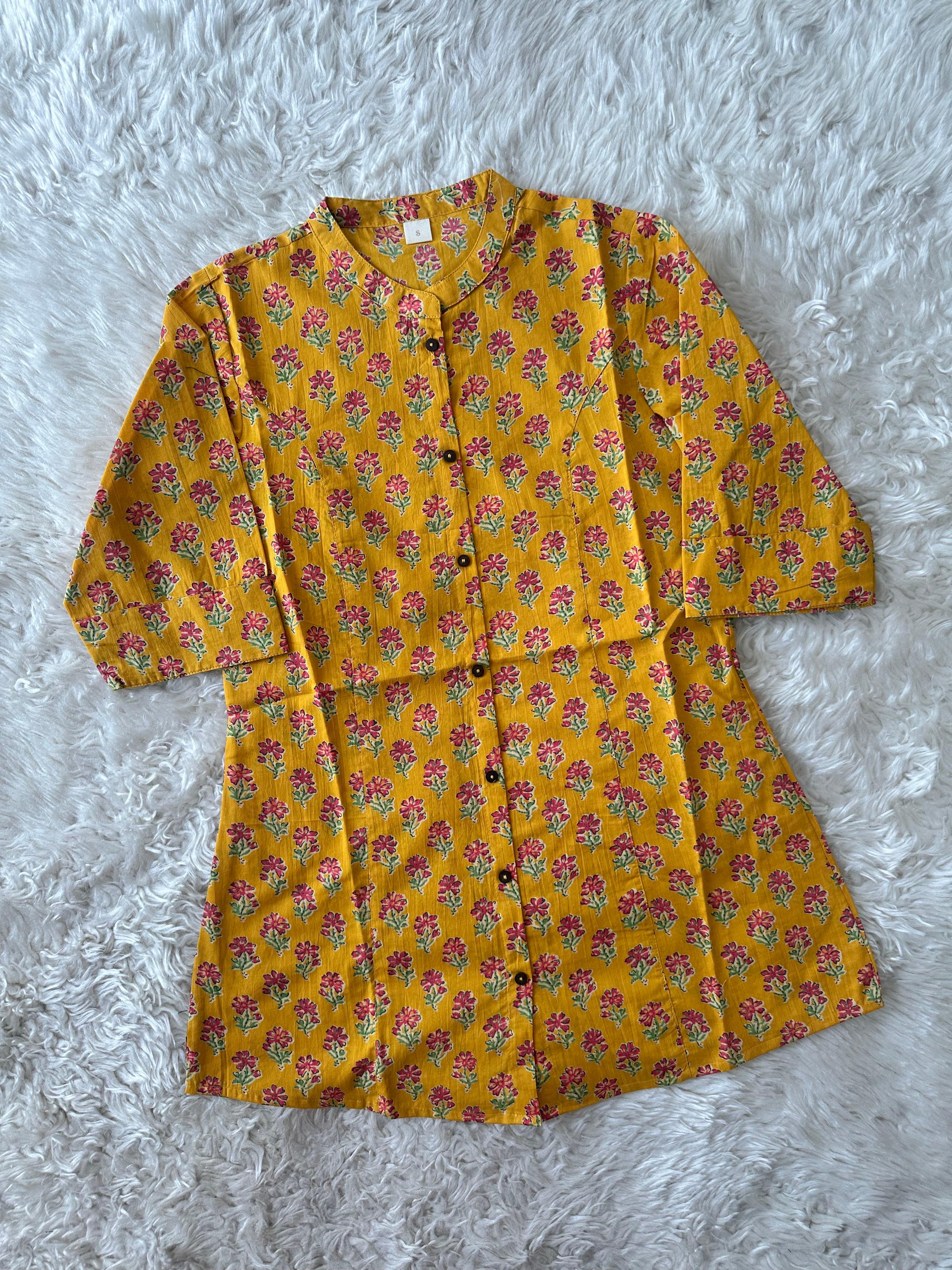 Premium Cotton Short Kurti