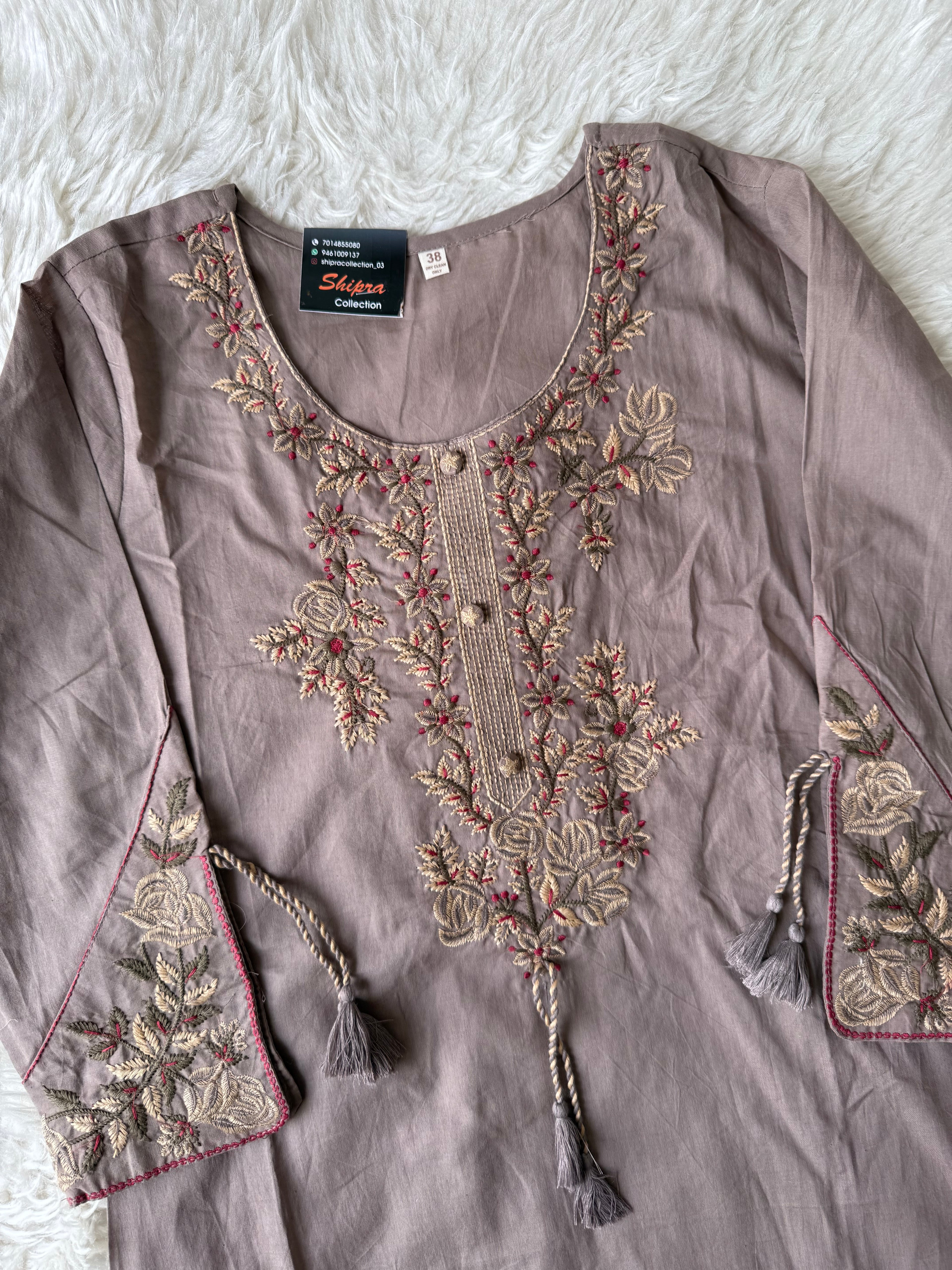 Premium Cotton Kurti Pant Dupatta Set