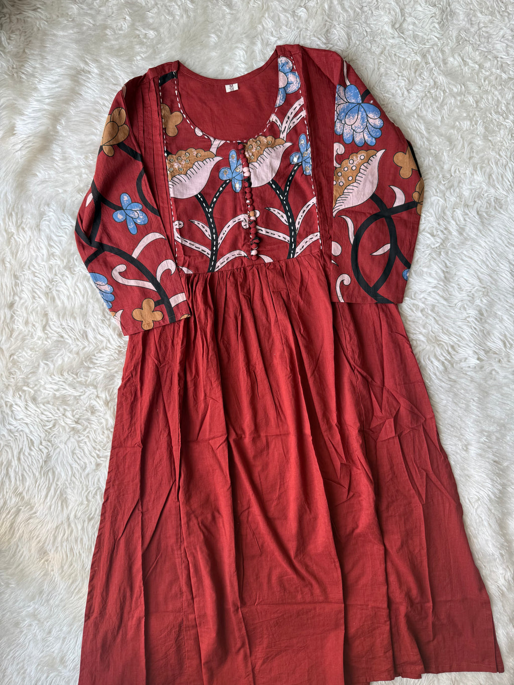 Kalamkari Print Comfort Palzo Set