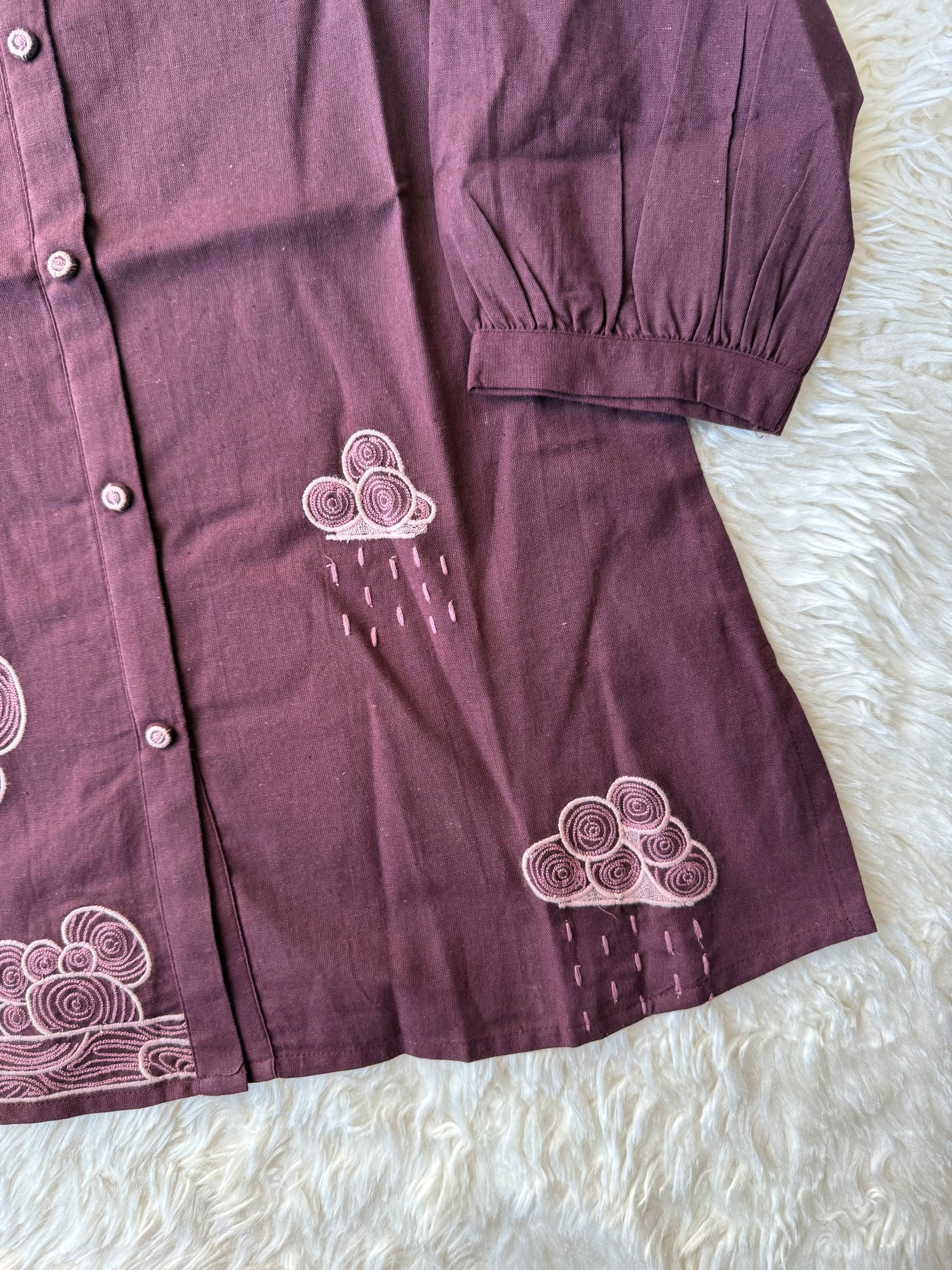 Khadi Cotton Short Kurti