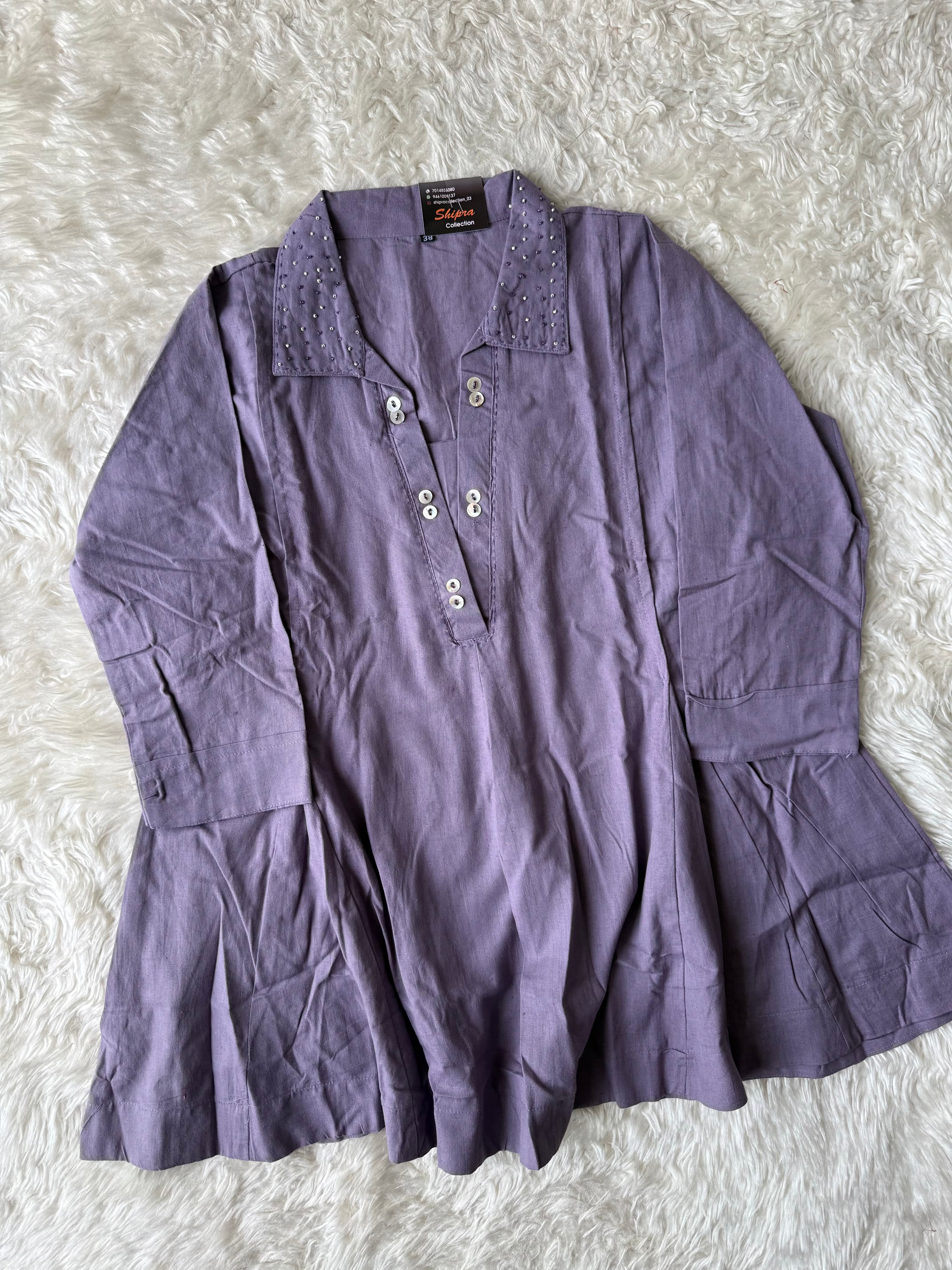 Soft Khadi Cotton Co-ord Set