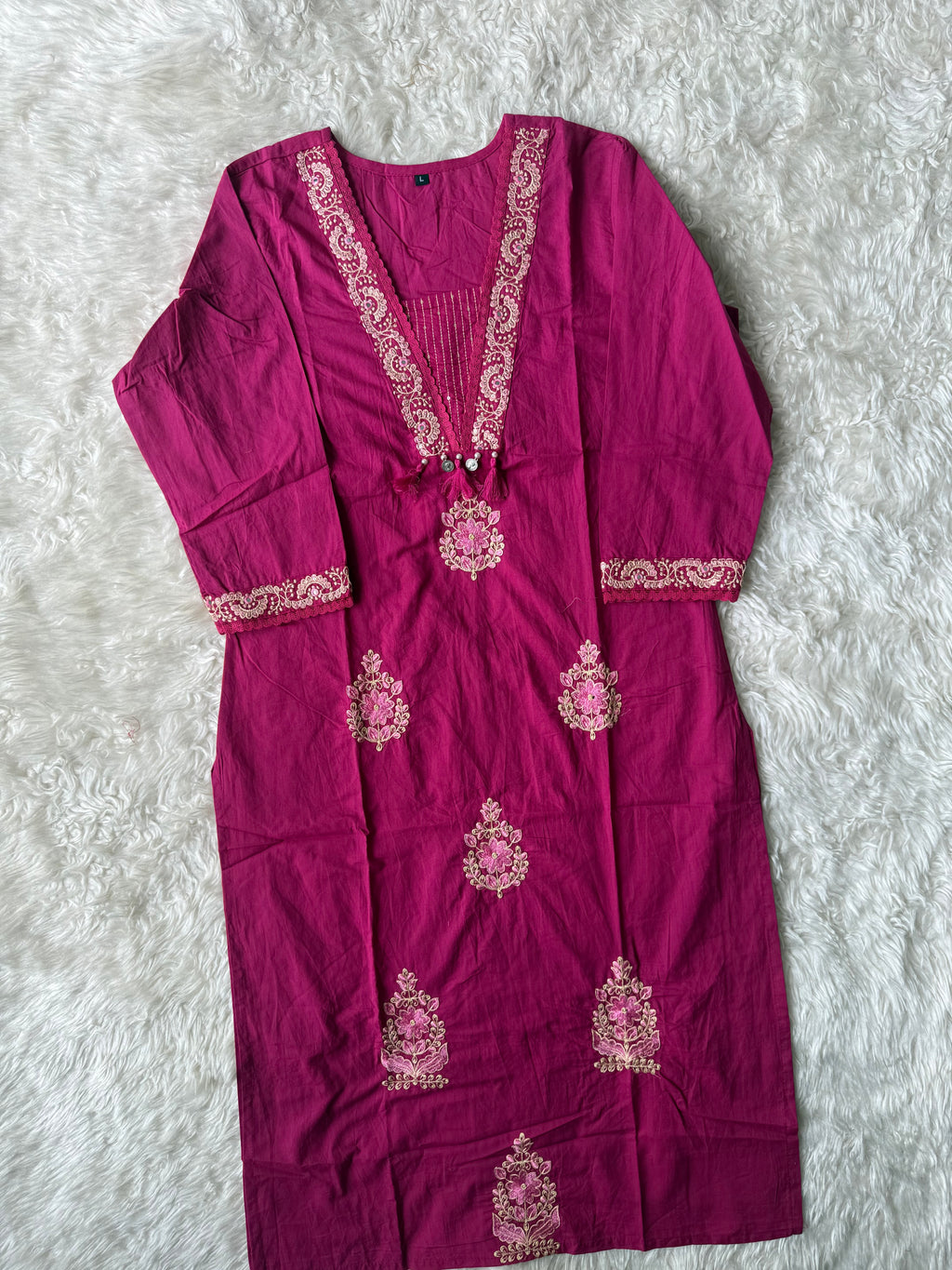 Cotton Kurti Pant Set