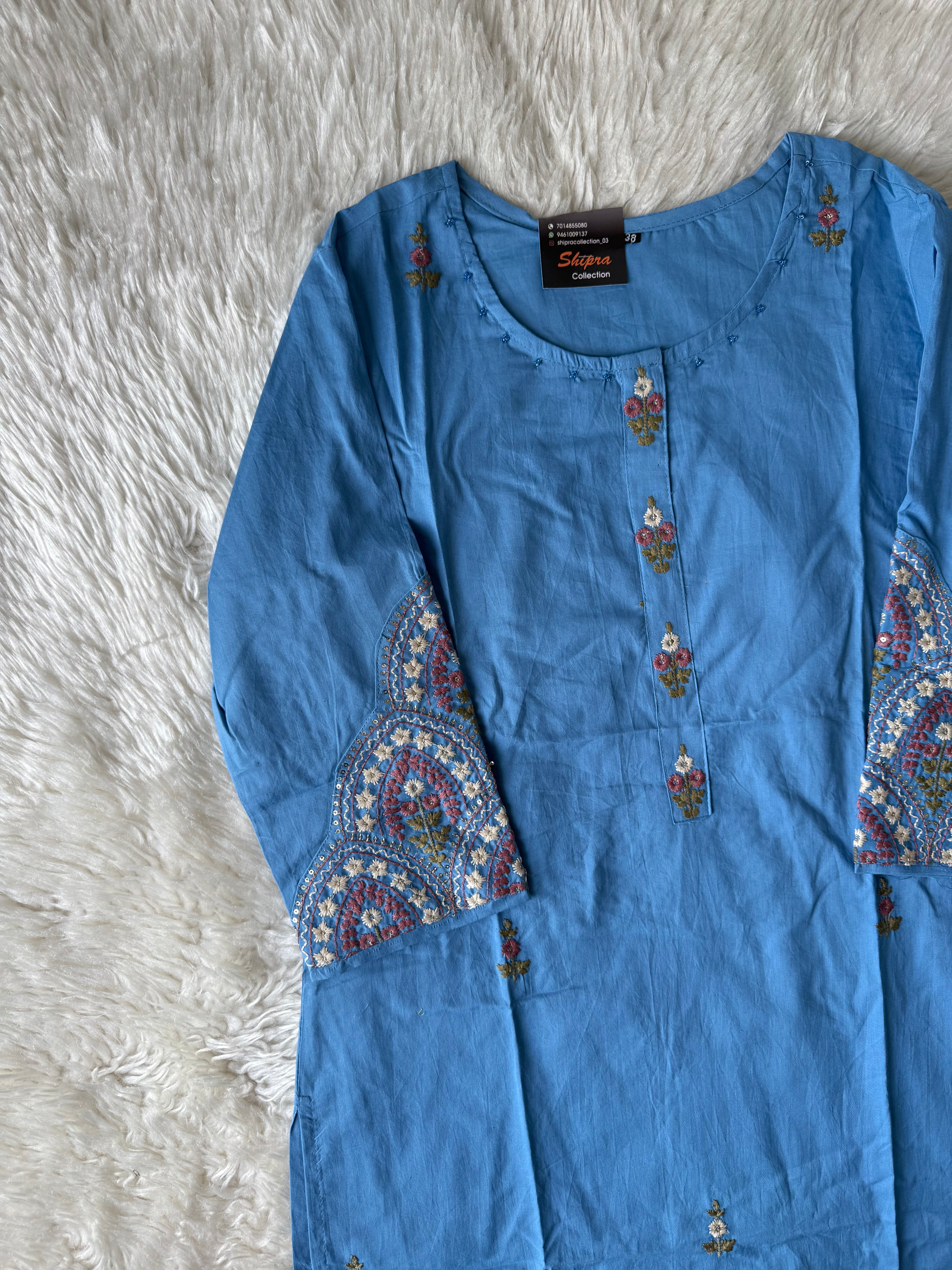 Premium Cotton Thread Work Collection