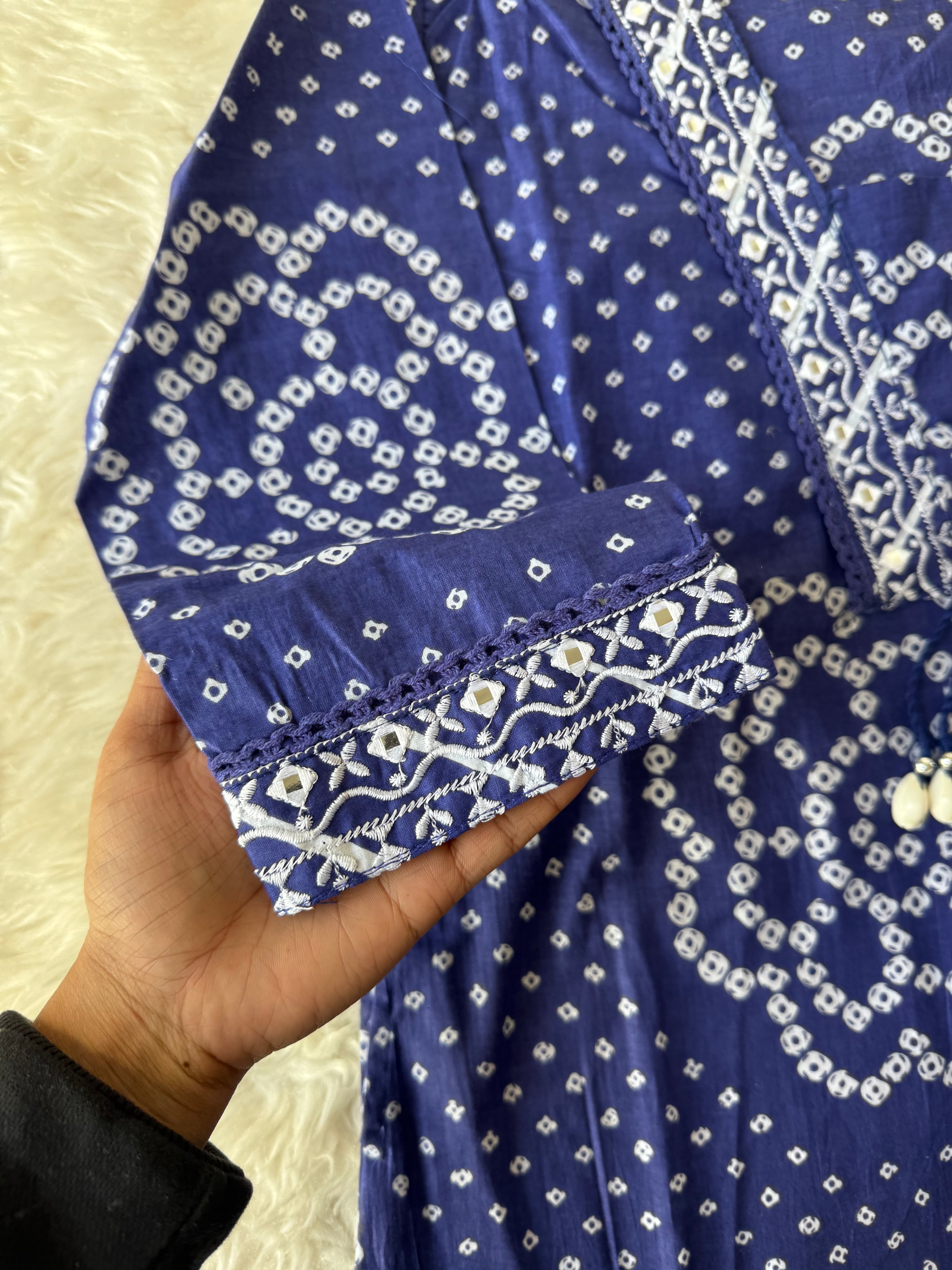 Budget Friendly Kurti Pant Dupatta Set